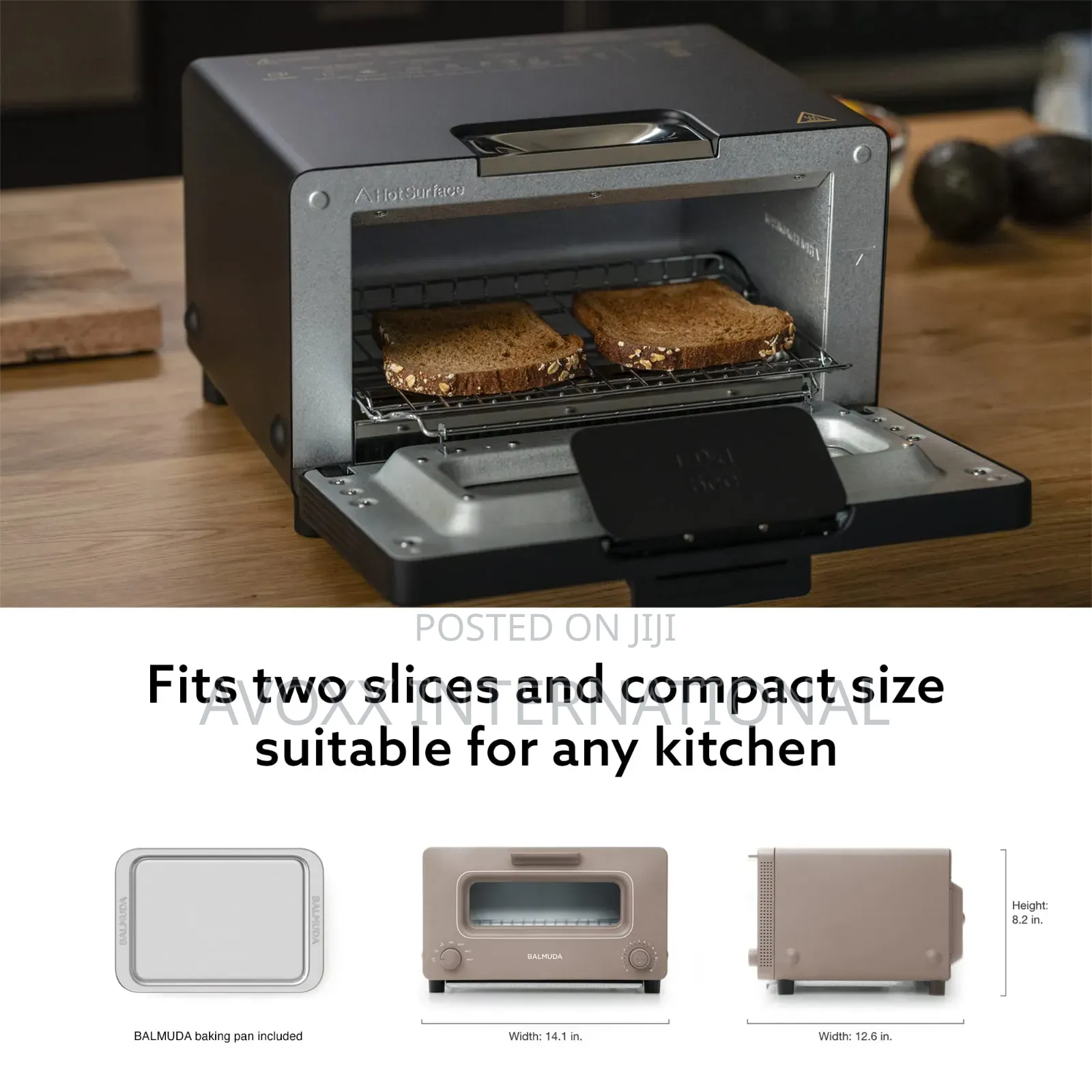 BALMUDA the Toaster | Steam Oven Toaster | 5 Cooking Modes