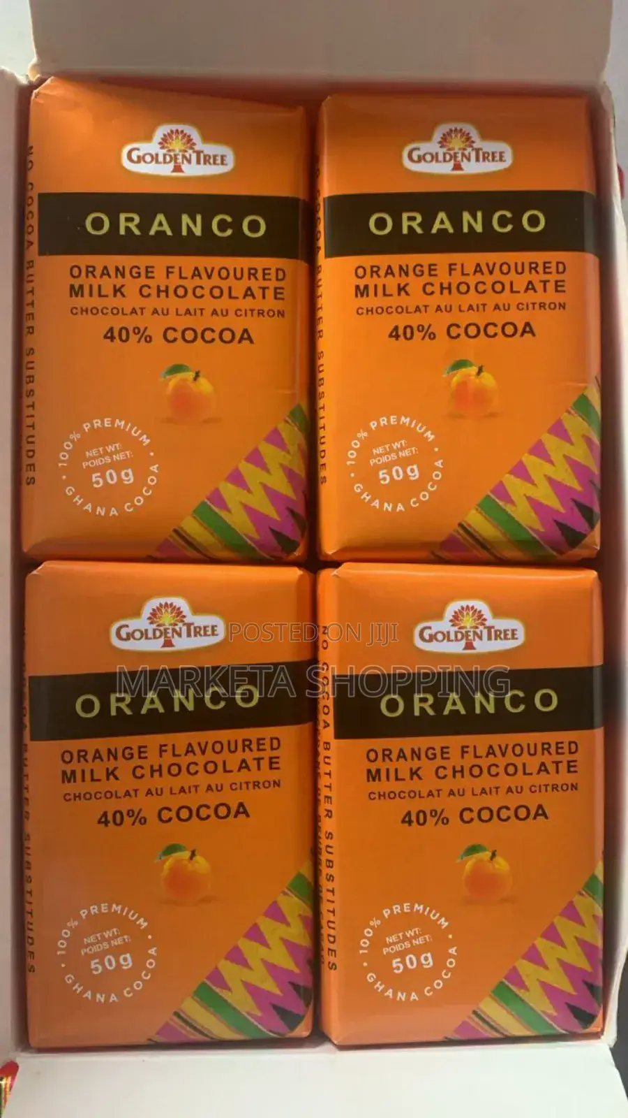 Golden Tree Chocolate 50gx20