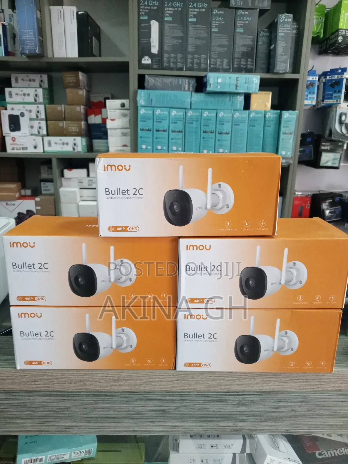 Imou Bullet 2c Ipc-F42p Bullet Wi-Fi Camera 4mp 2.8mm