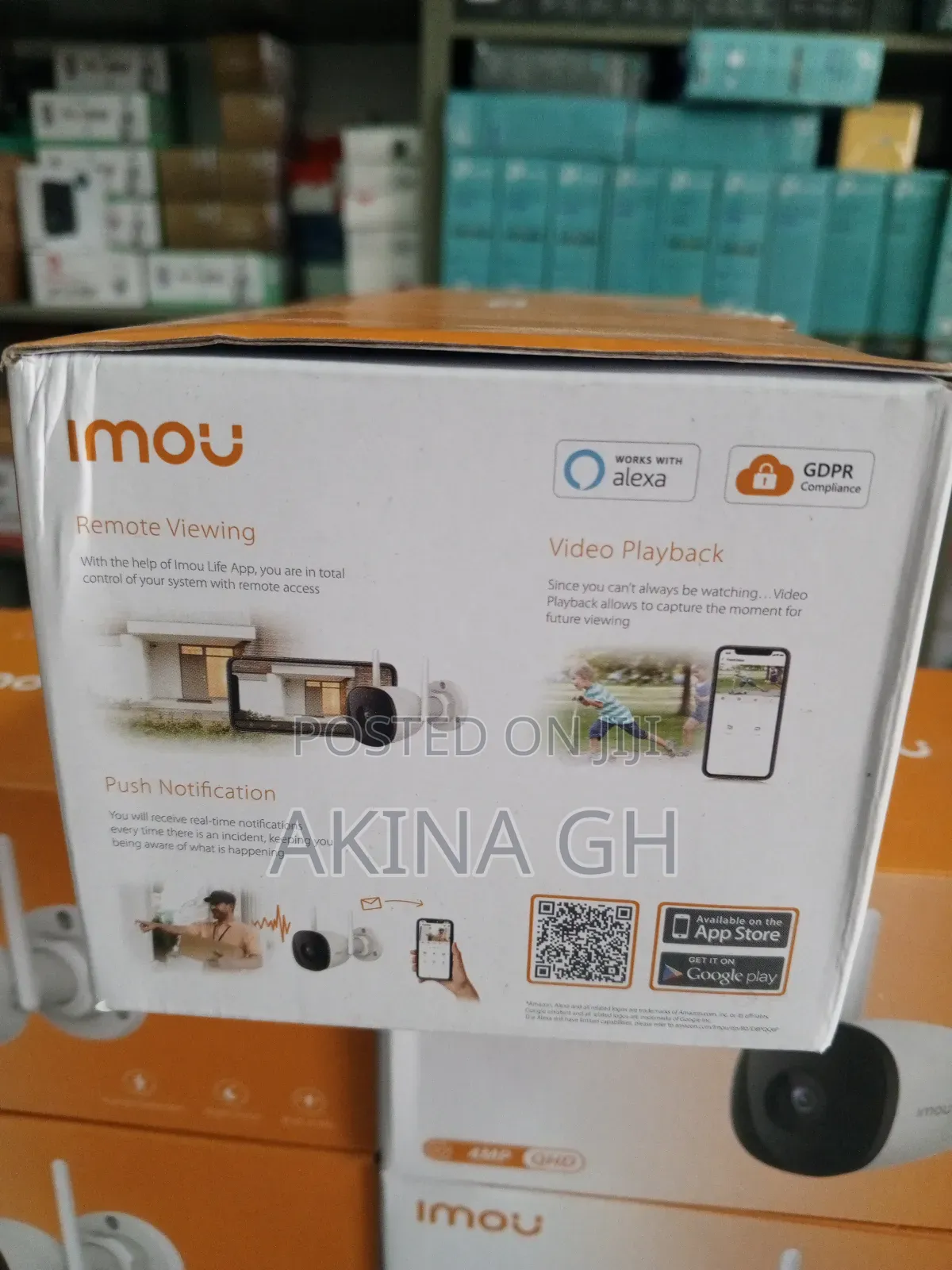 Imou Bullet 2c Ipc-F42p Bullet Wi-Fi Camera 4mp 2.8mm