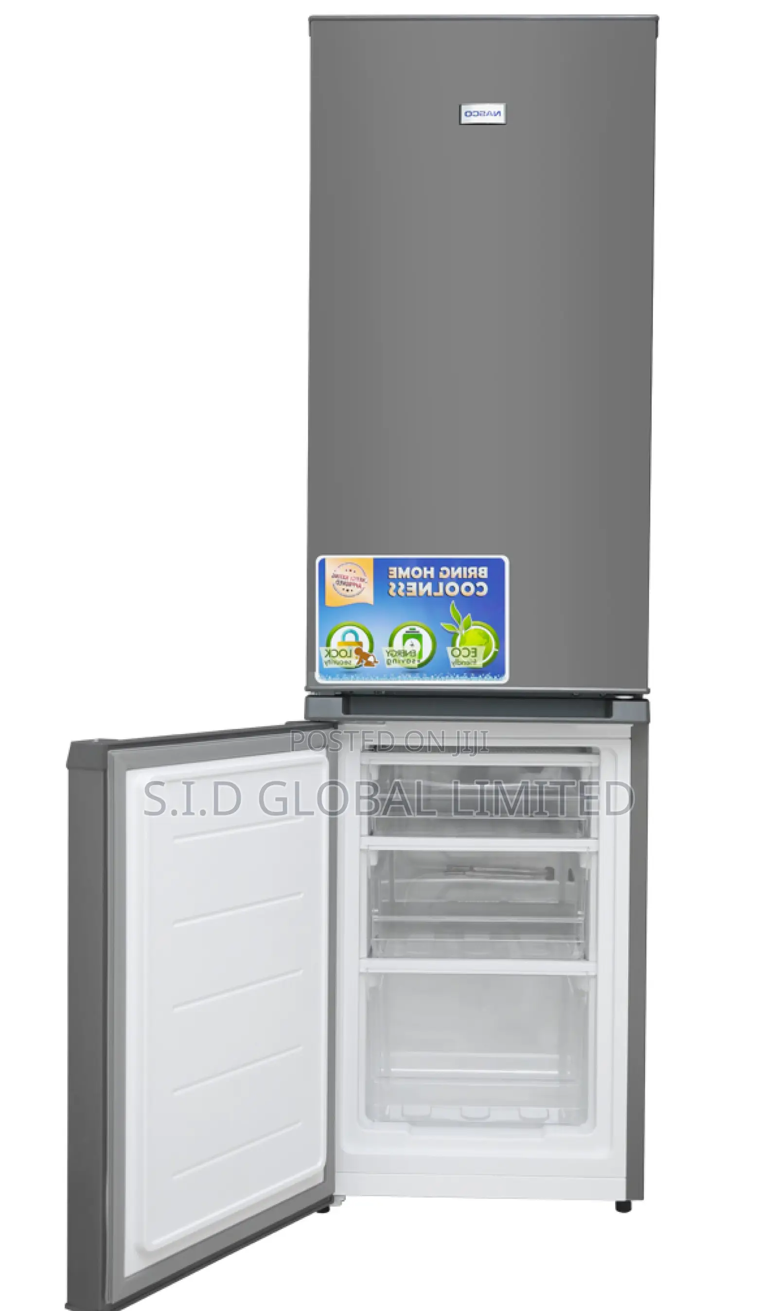Minimizing Space Withnasco-170ltr-Bottom-Freezer-Fridge