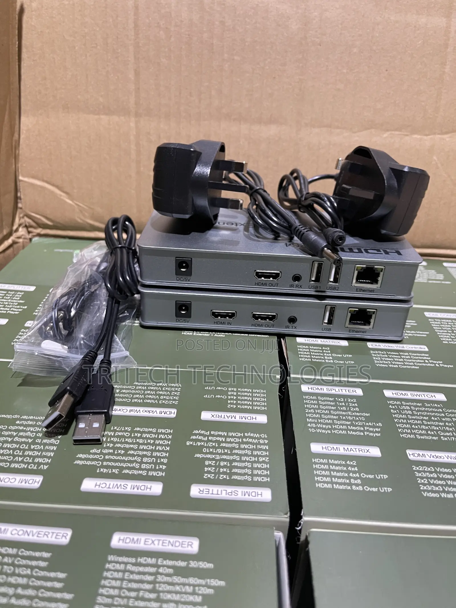 Hdmi Extender KVM 120m With Usb Port