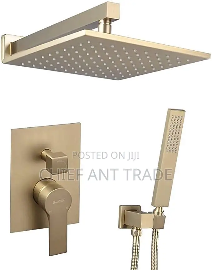 Concealed Shower Mixer (Ll9013-3c) Chrome. Wall