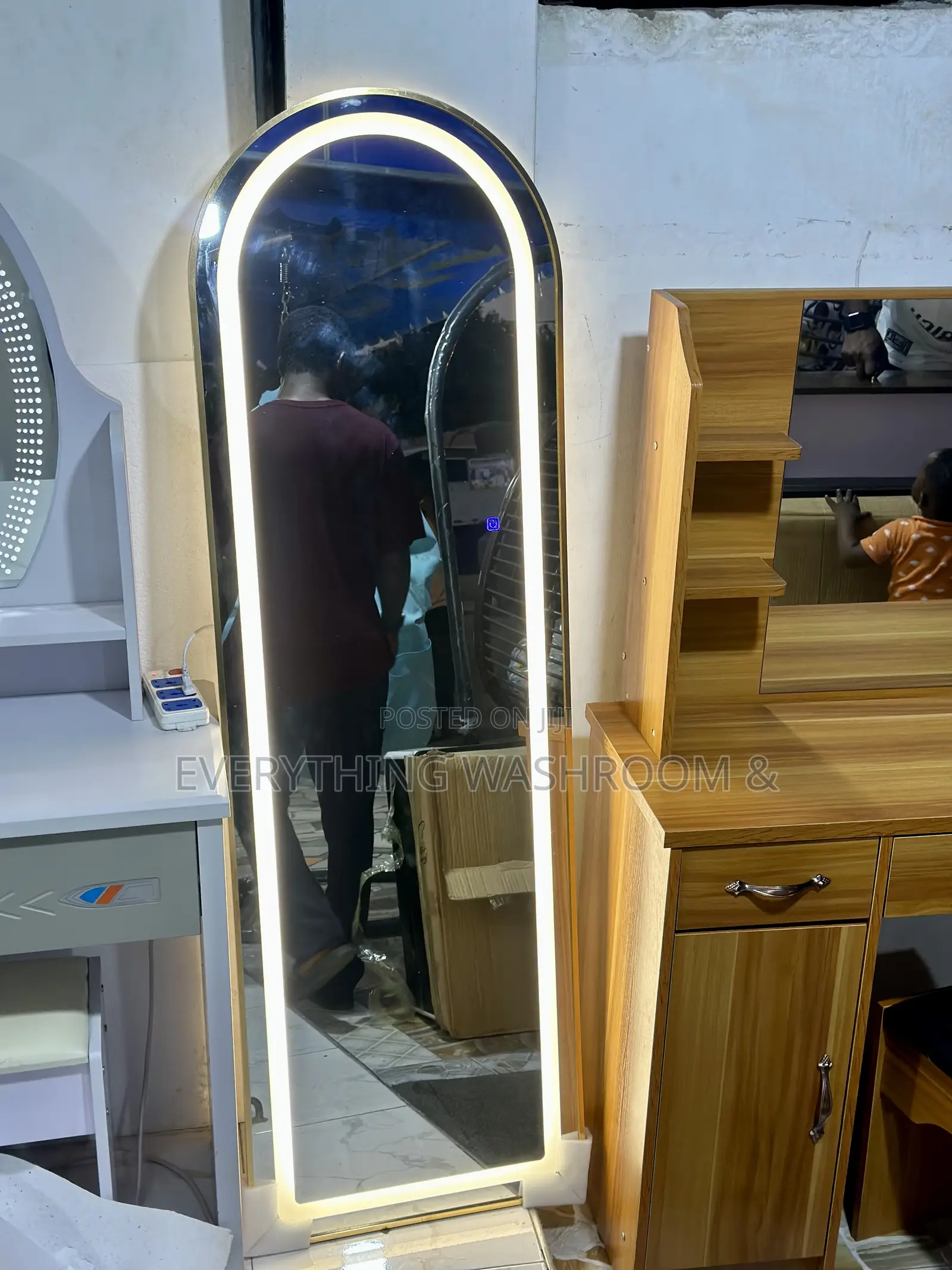 Long LED Mirror_high Grade Glass Mirror_led Mirror