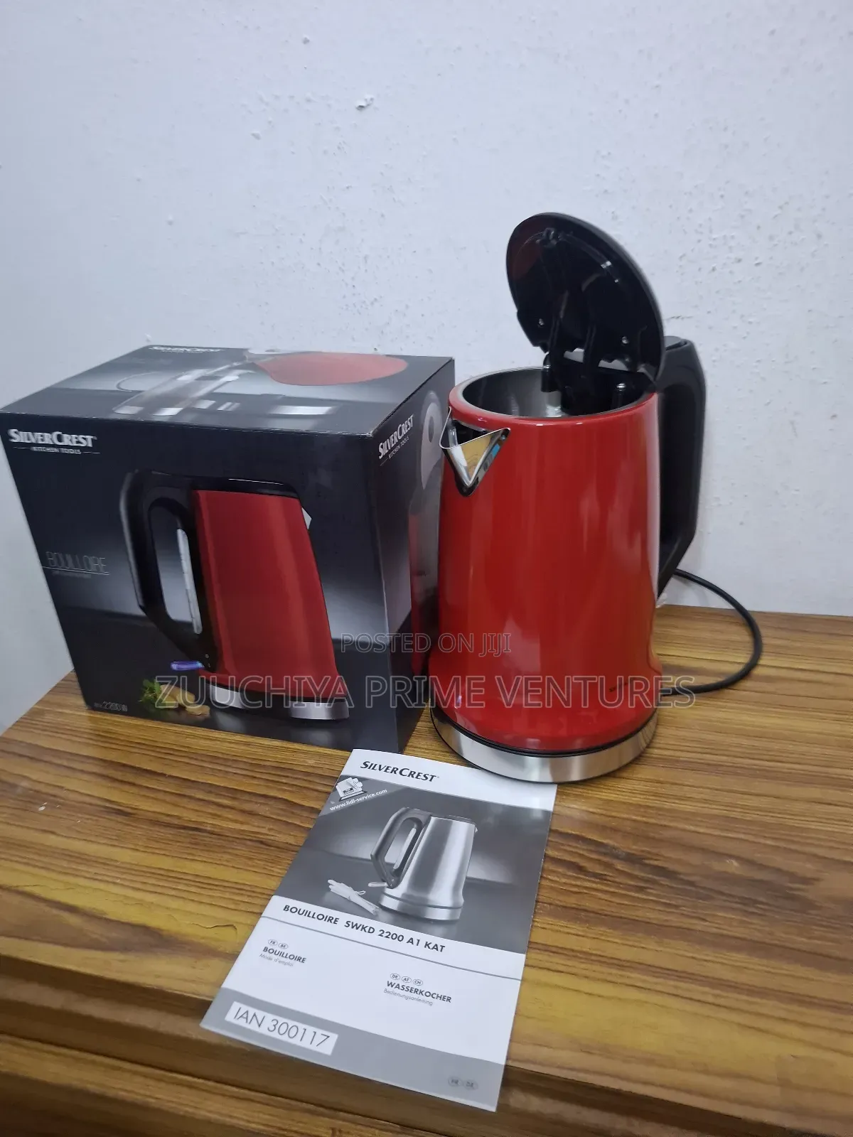 Silvercrest Kettle From Germany 
