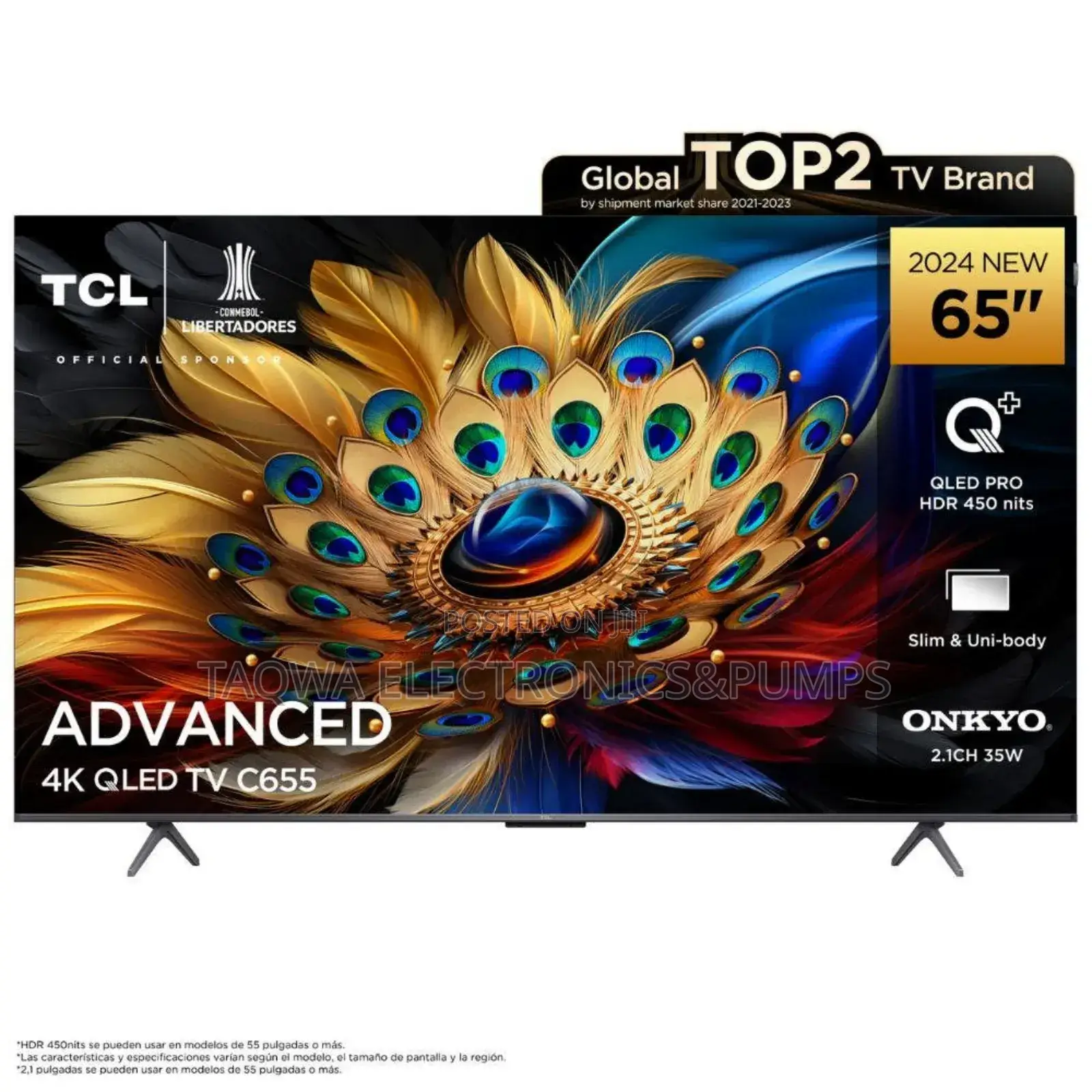 TCL C655 Series 65qled _New Stock.