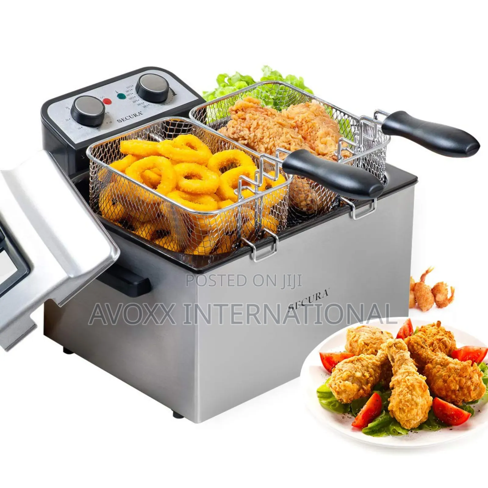 Secura Electric Deep Fryer 1800w-Watt Large 4.0l/4.2qt