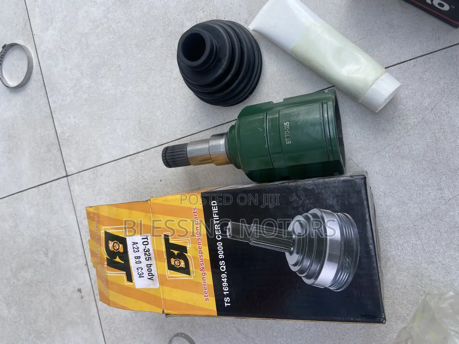 Toyota Corolla Shaft Boat With Bearing