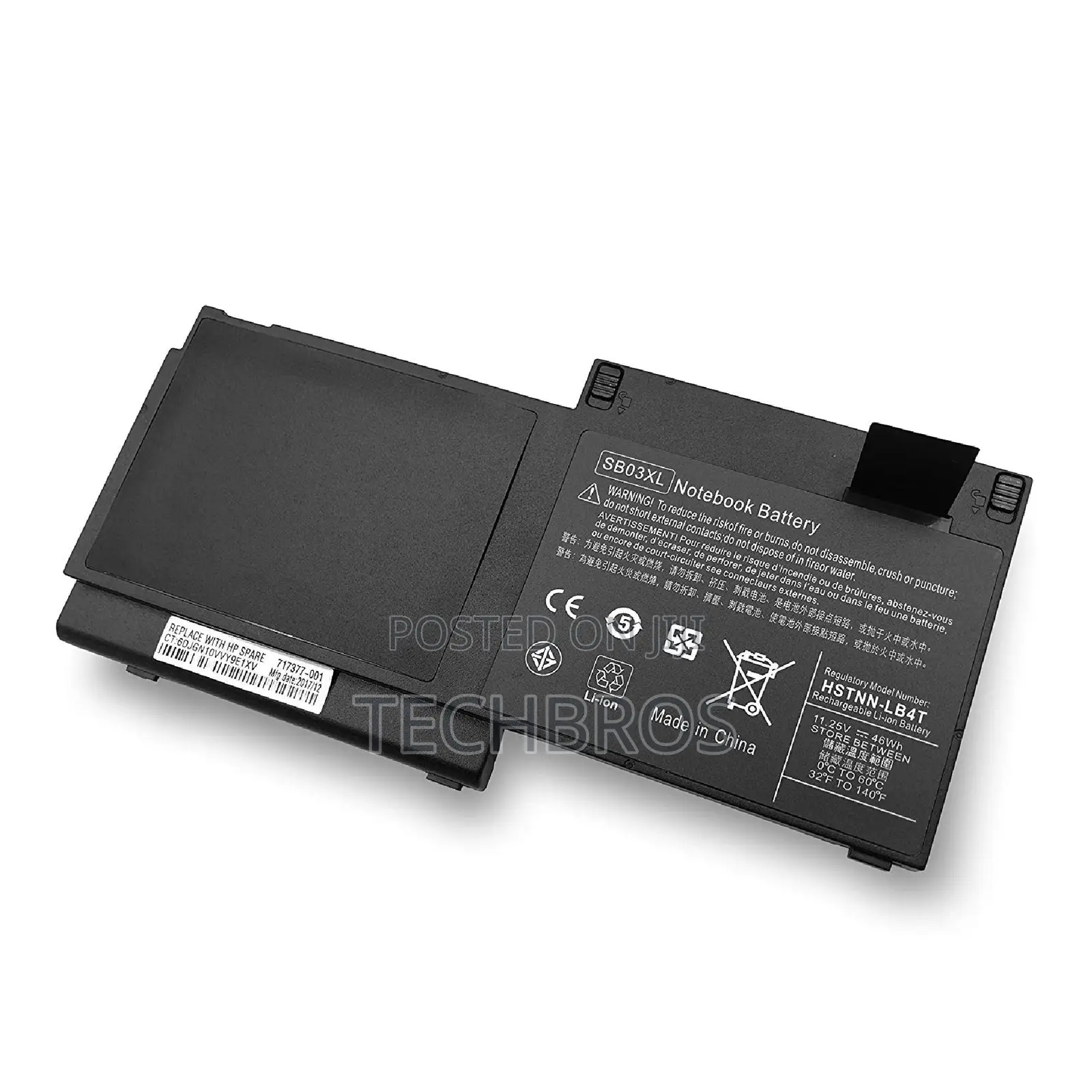 SB03XL Battery for HP Elitebook 720 725 G2 820 G1 G2