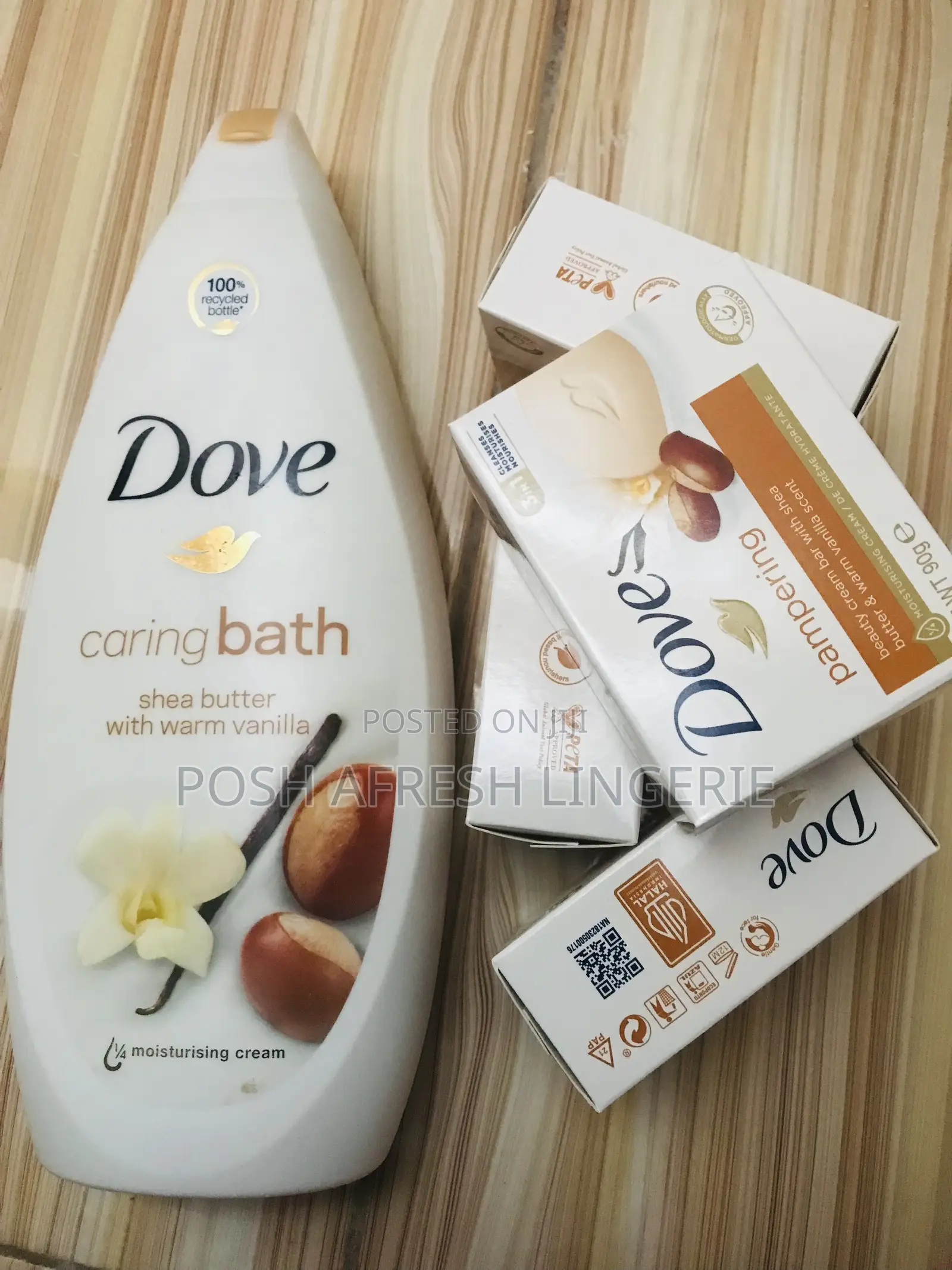 Dove Pampering Cocoa Vanilla Shower Gel