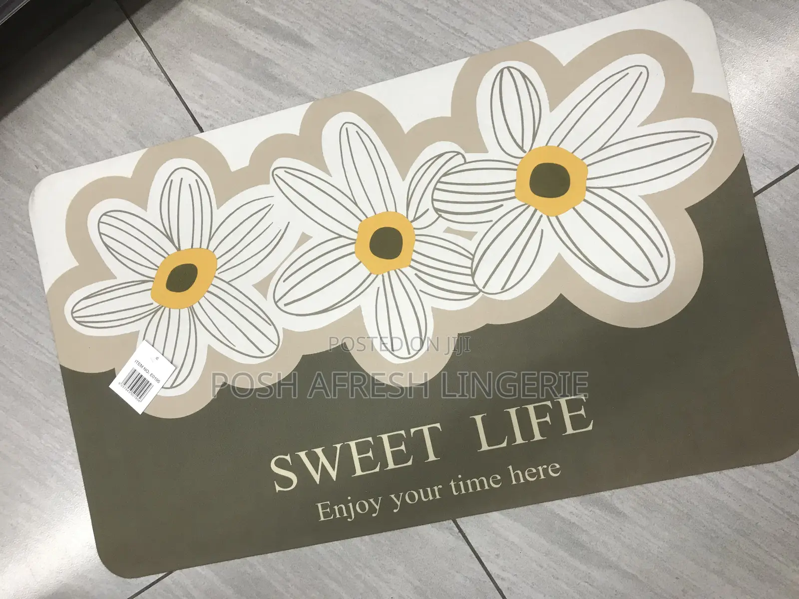 Water Bath Mat / Floor Rug/ Bathroom/ Kitchen/ Doormat
