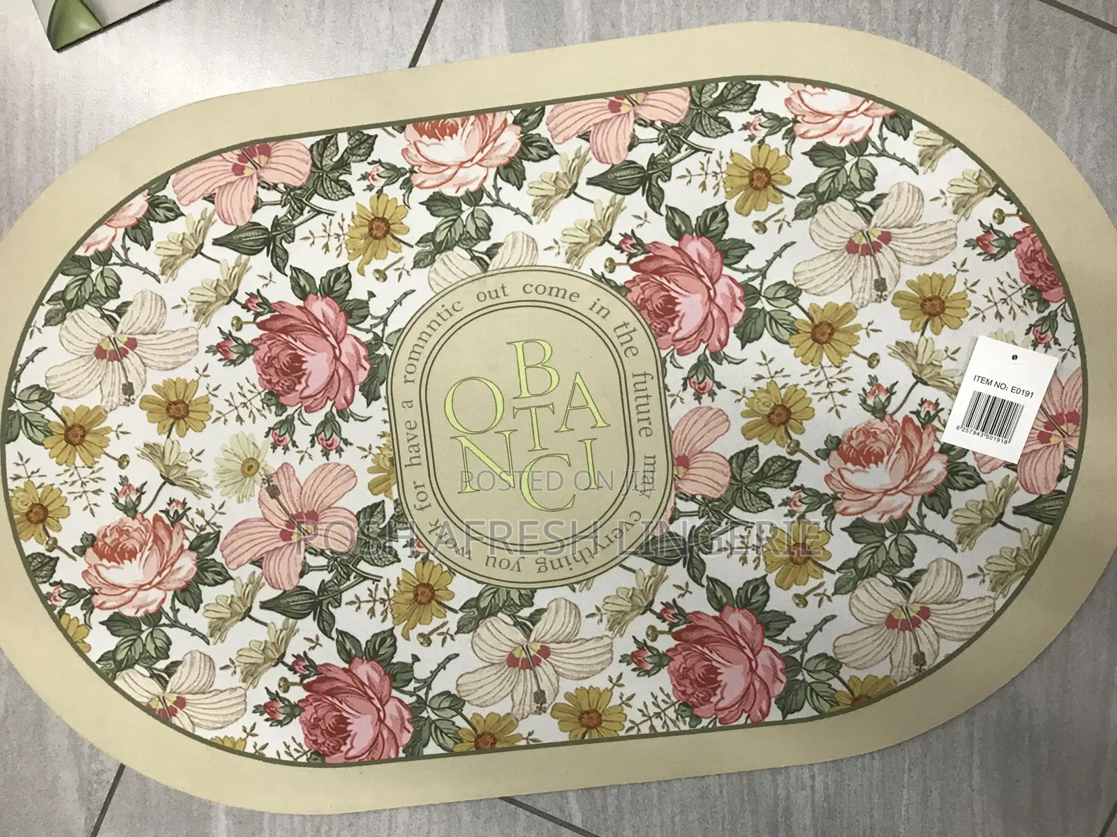 Water Bath Mat / Floor Rug/ Bathroom/ Kitchen/ Doormat