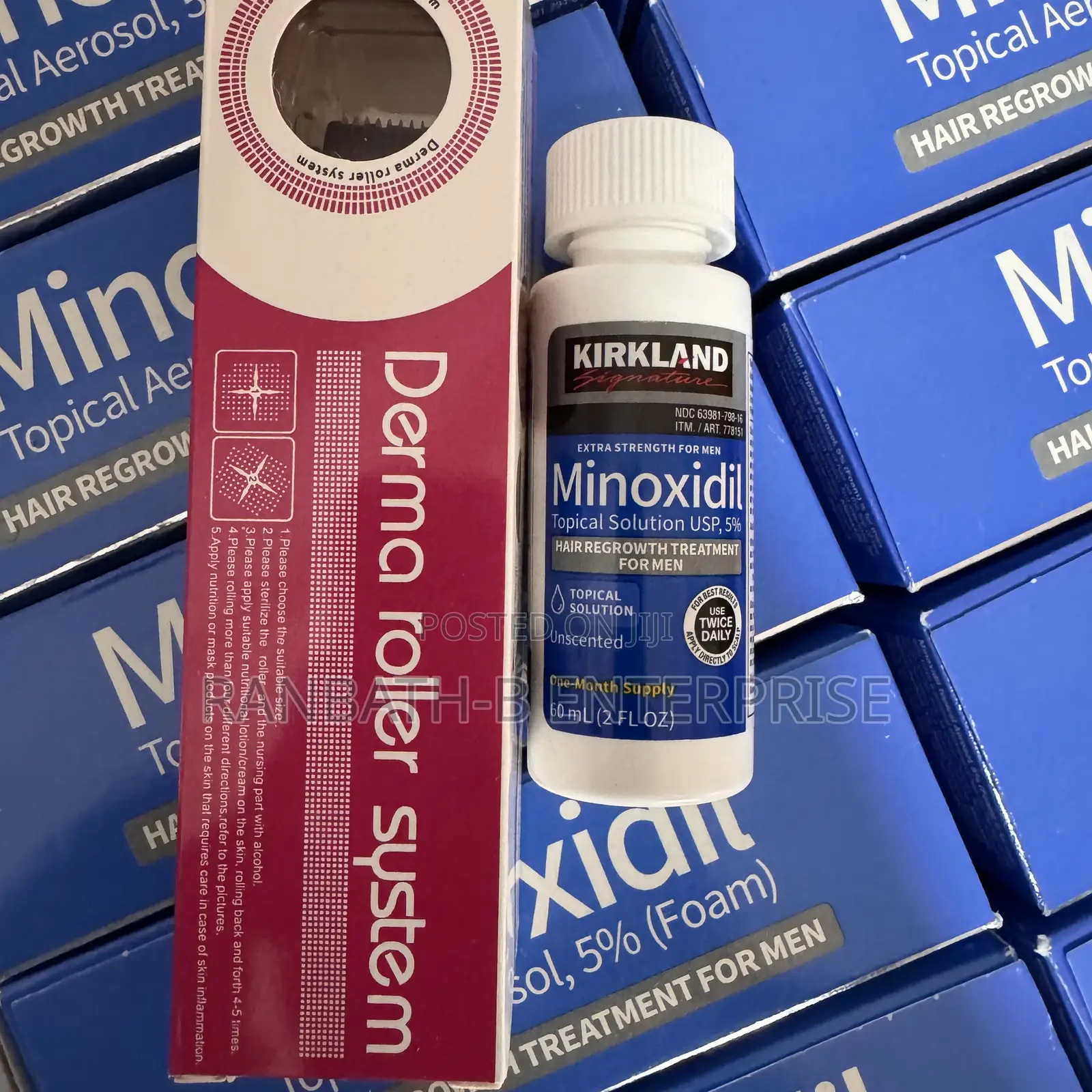 Kirkland Oil and Derma Roller Combo