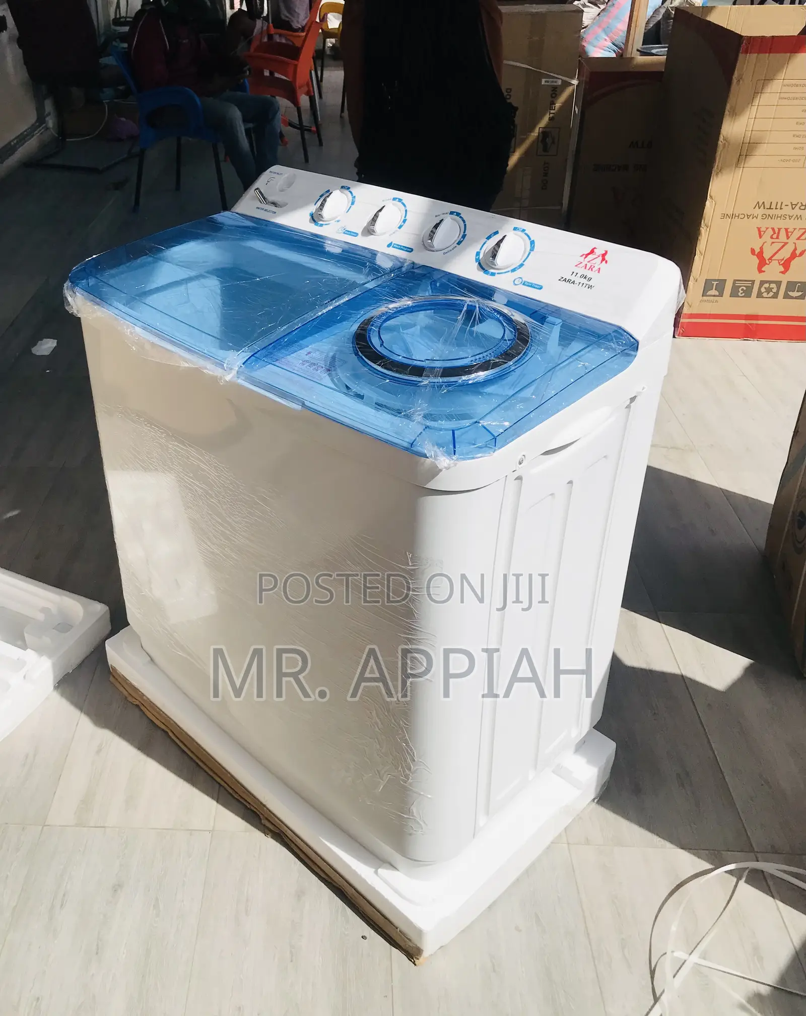 Choose Original Zara11kg Semi-Auto Electric Washing Machine