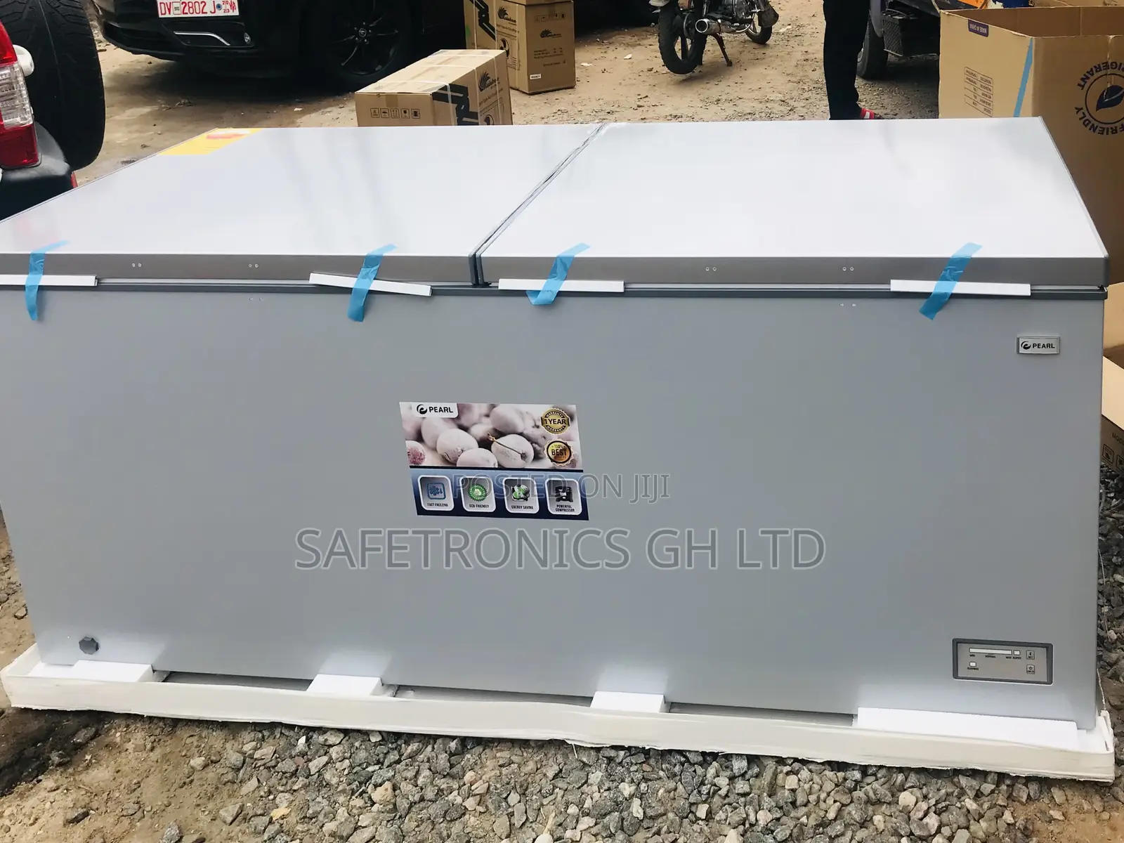 Choose Best 508 Liter Pearl Freezer 2 Doors PCF/610 Gray