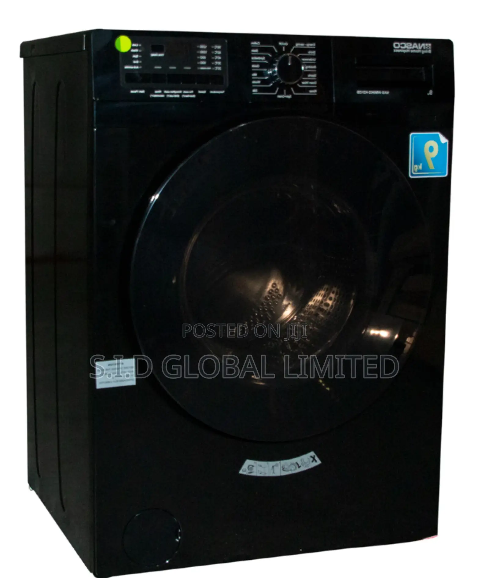 Cleanliness With NASCO-9KG-FRONT-WASHING-MACHINE