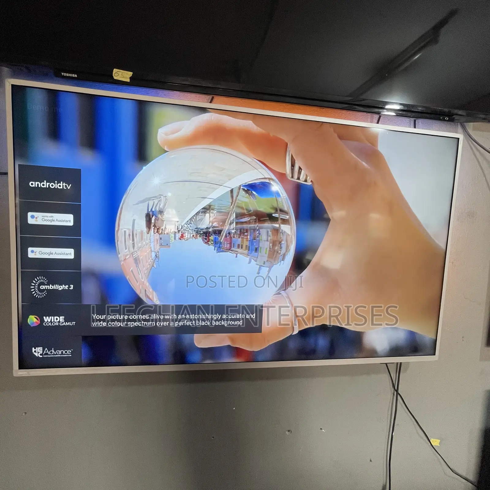Philips Smart Uhd Tv 58inches