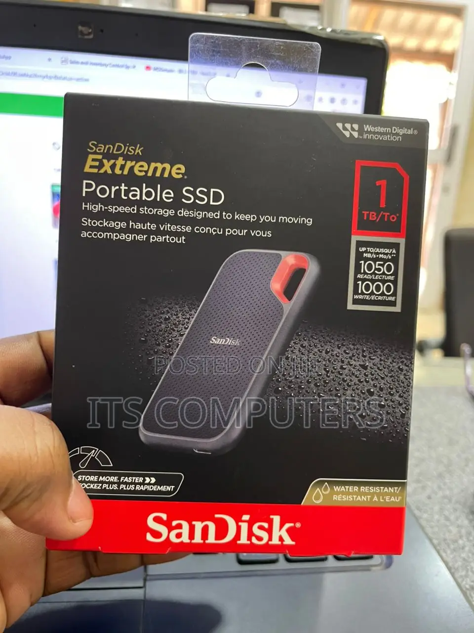 1tb Sandisk Extreme Portable Extenal SSD