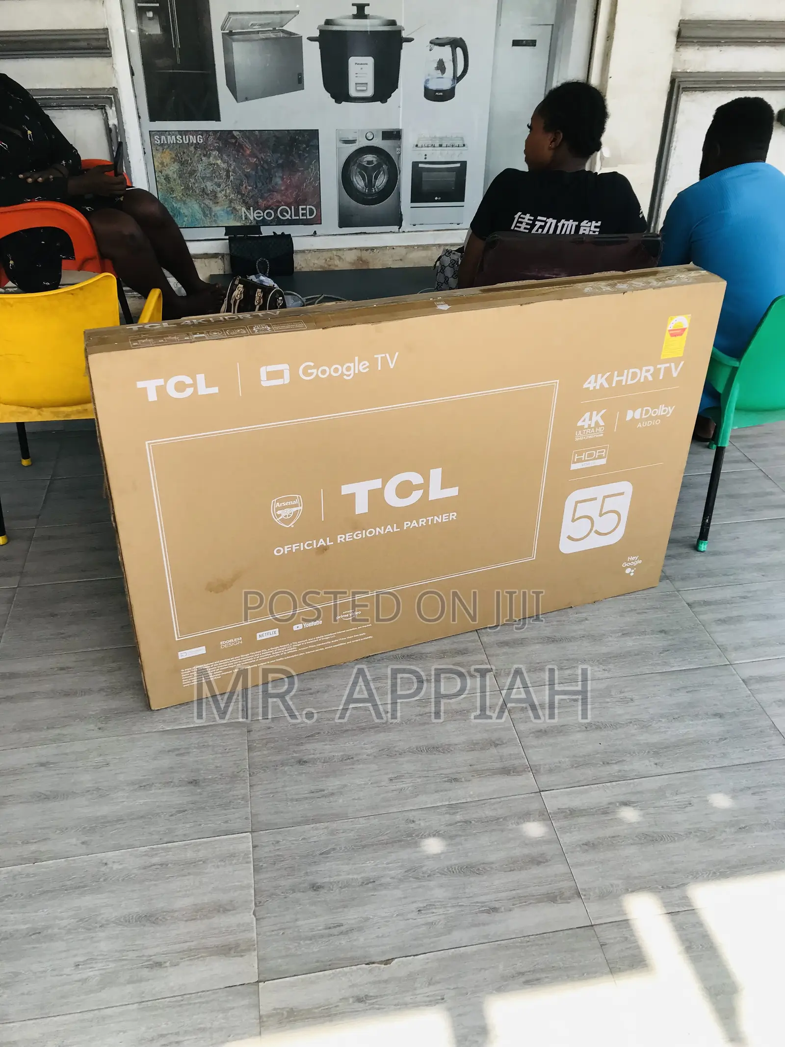 Choose Affordable TCL 55p635 55” HDR Frameless Tv.