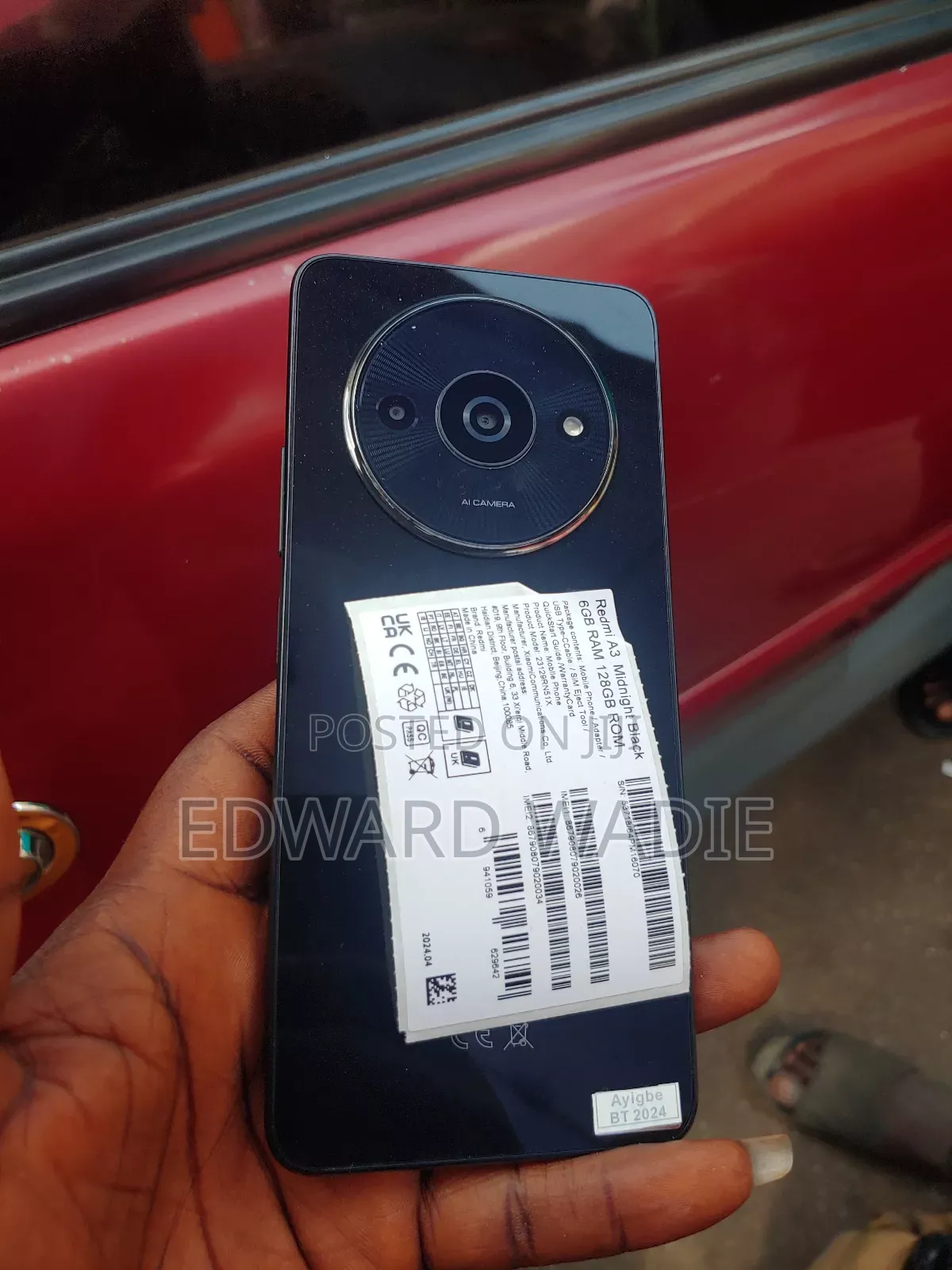 New Mobile Phone 128 GB Black