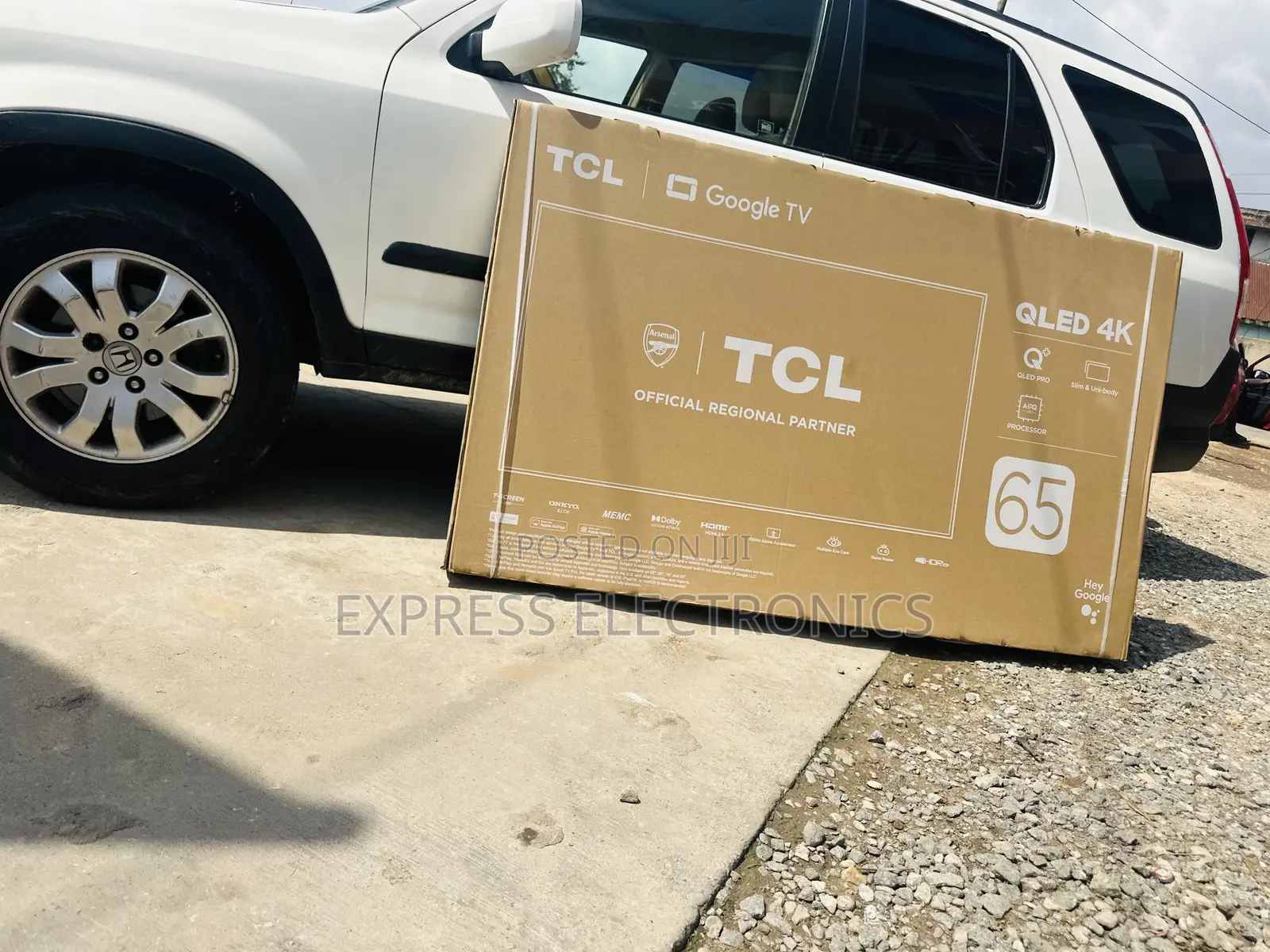 Smart Android Television QLED TCL 65”C645