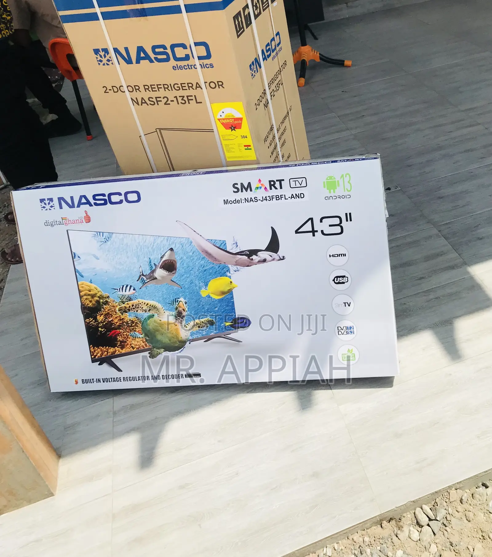 Choose Authentic Nasco 43 Inch Full HD Digital Satellite Tv
