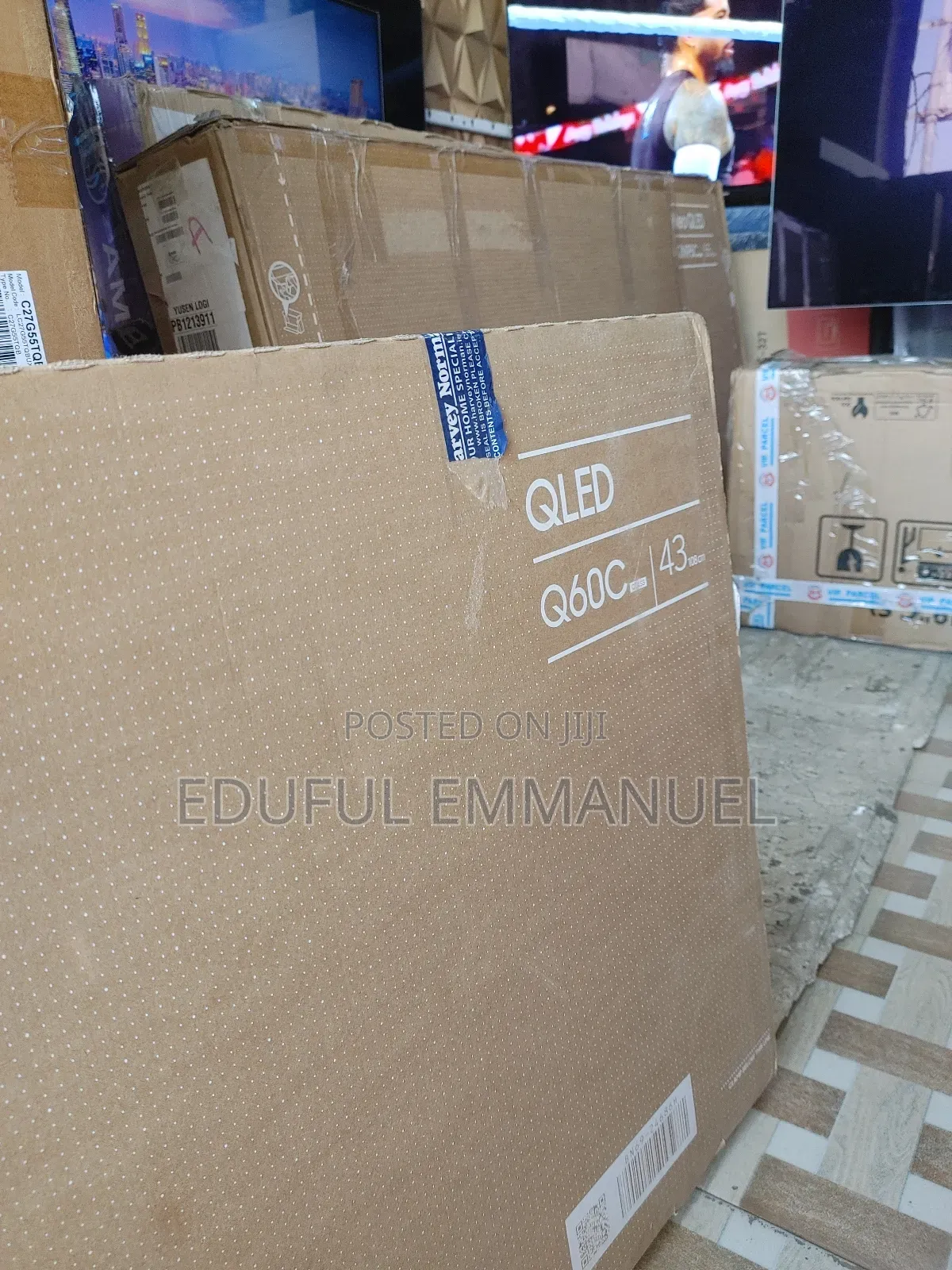 Samsung 43" Class Qled Q60C Uhd Smart Netflix Youtub T2S2