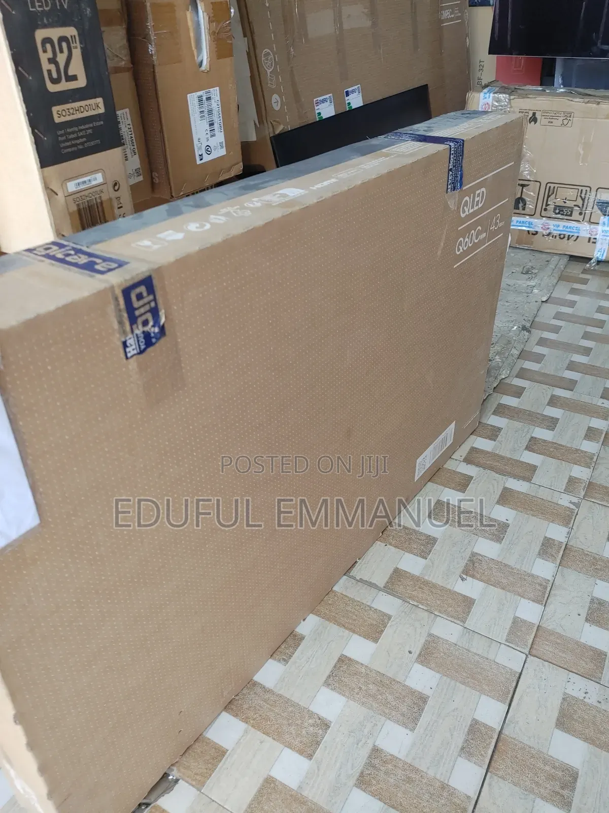 Samsung 43" Class Qled Q60C Uhd Smart Netflix Youtub T2S2