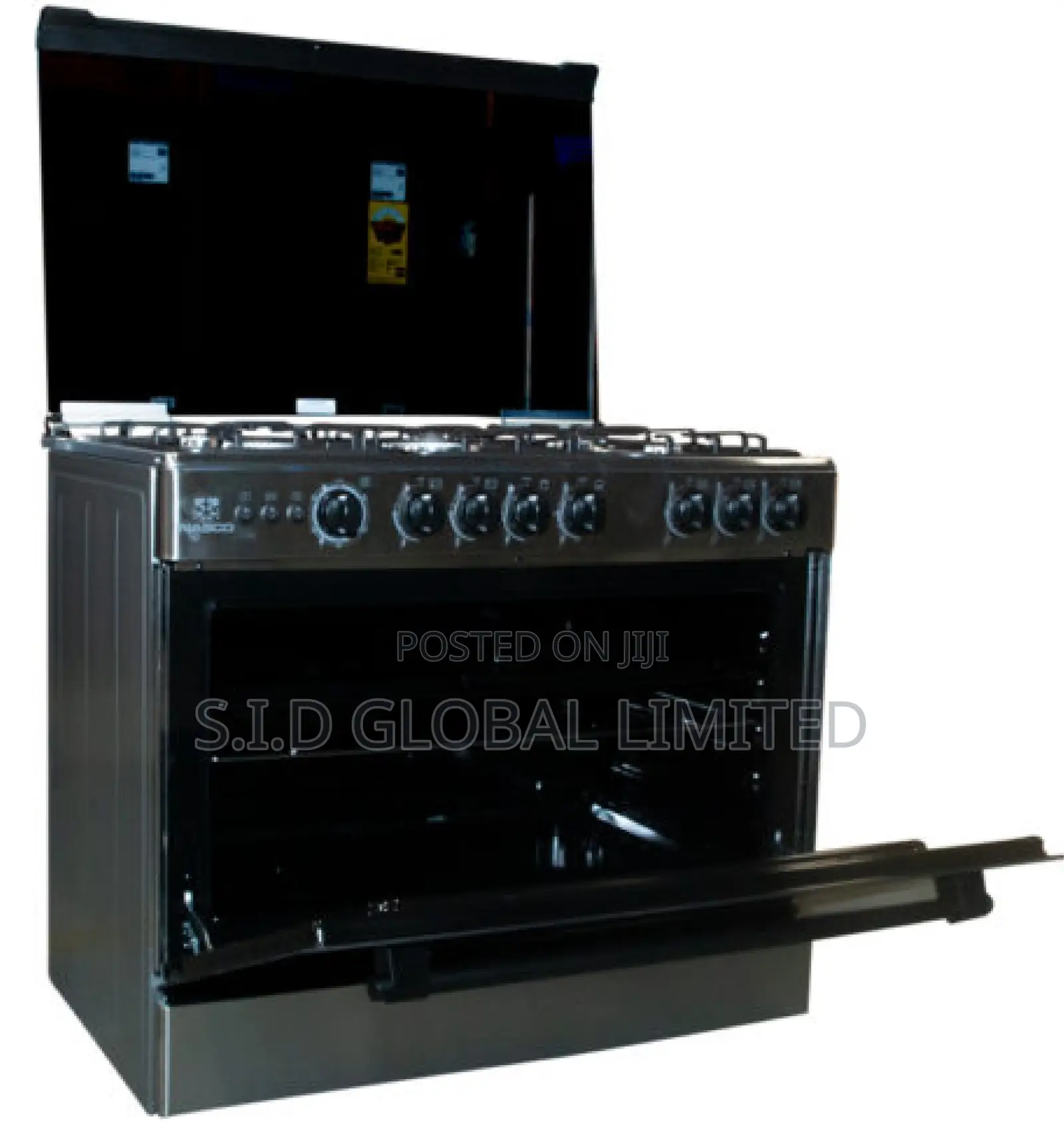 A Blaze of Nasco 5 Burner Gas Cooker With Grill