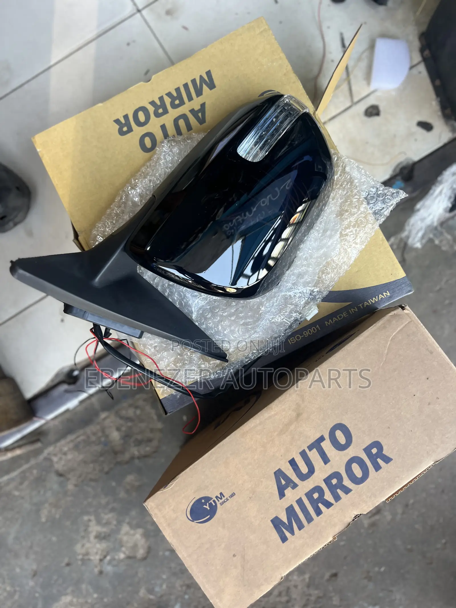 Highlander Driving Mirror Pair With Light 2011 2012 2013