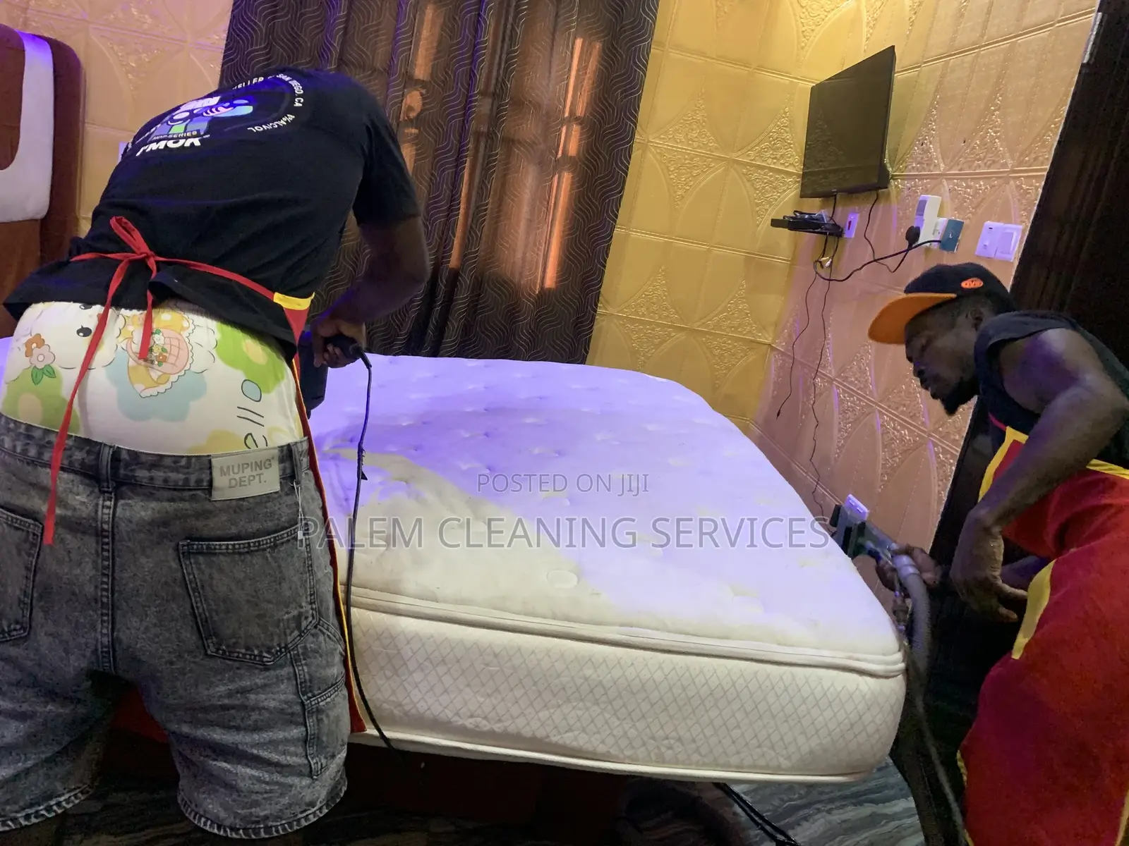 Cleaning of Mattress