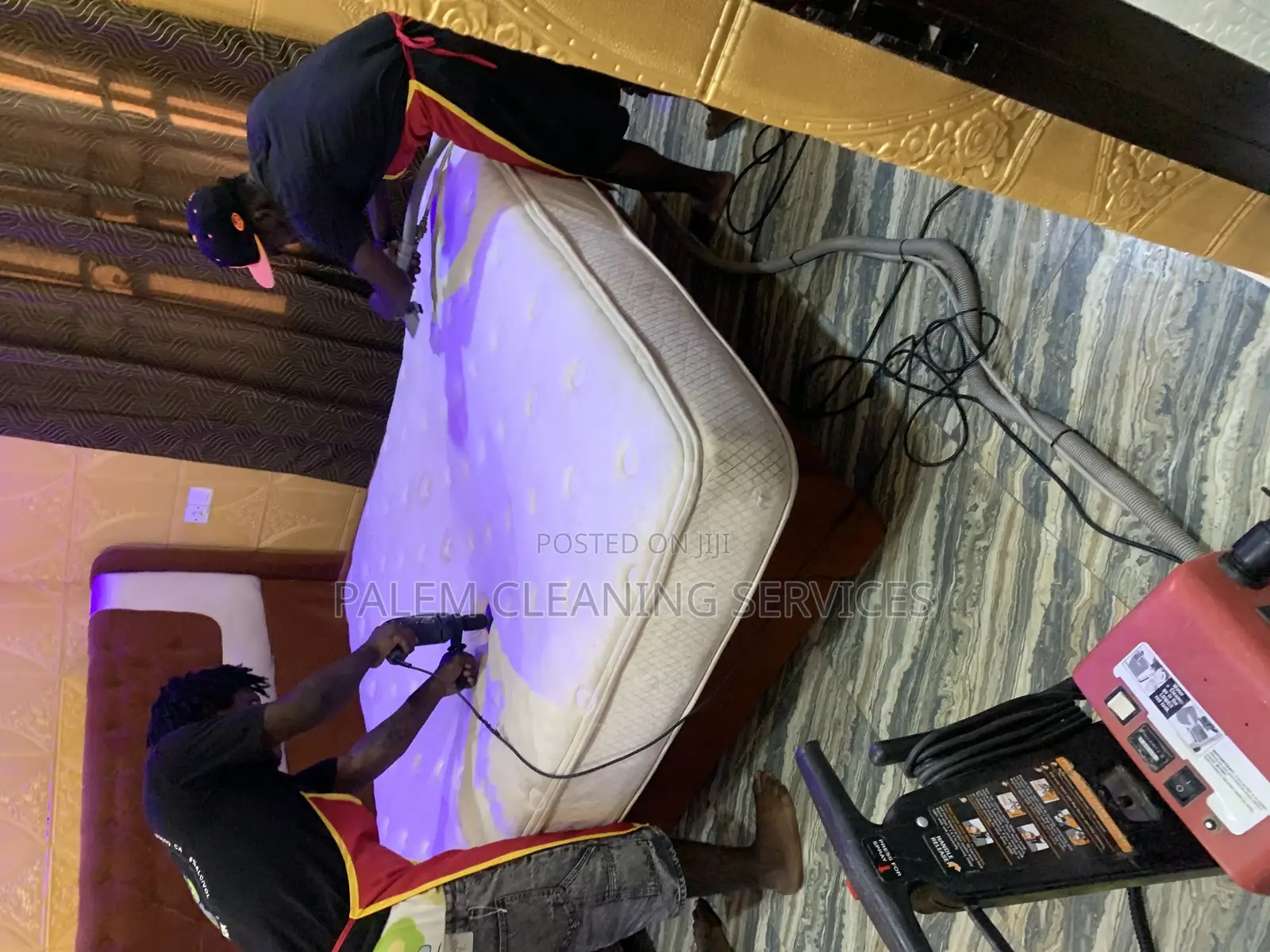Cleaning of Mattress