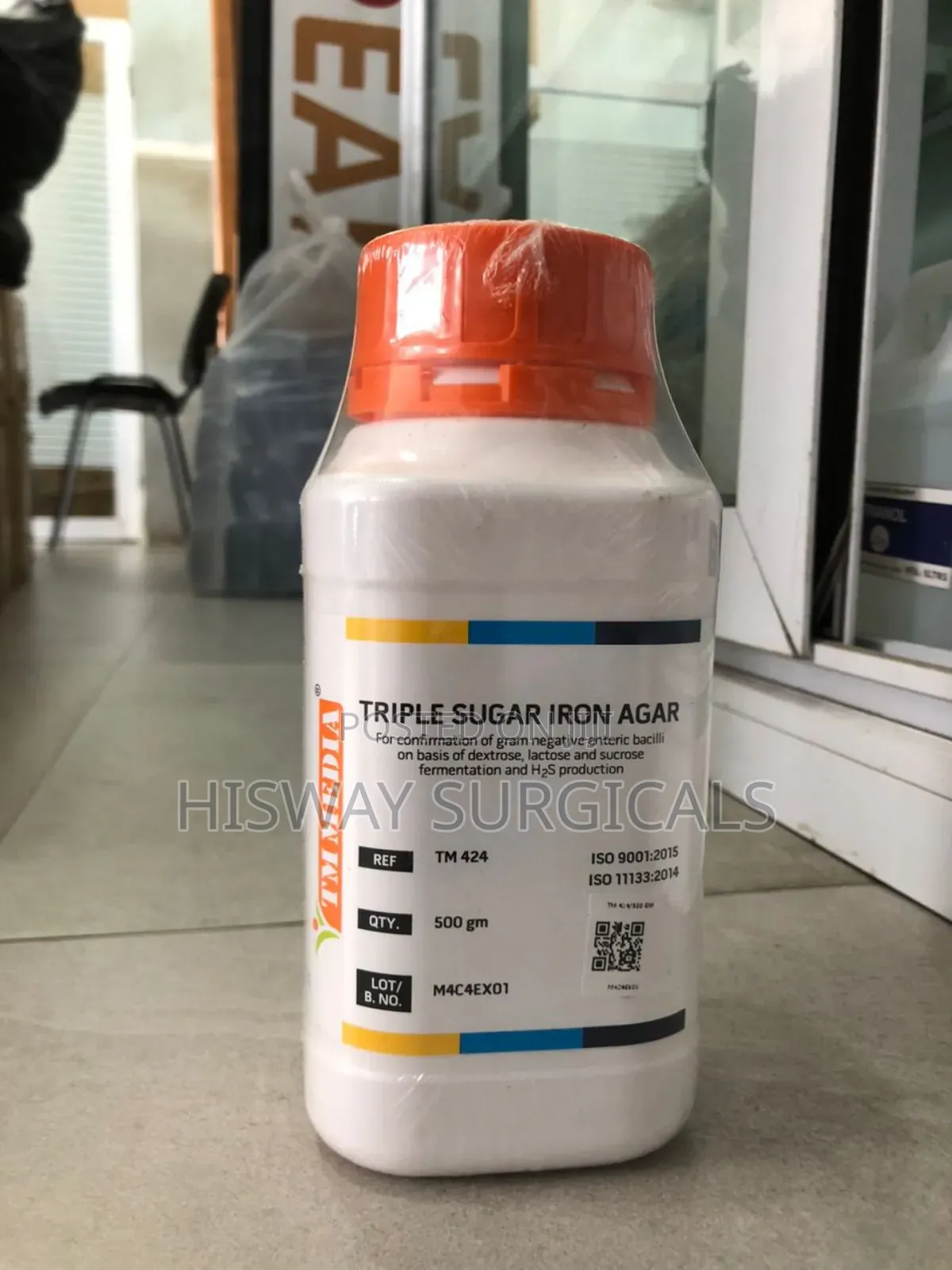 Triple Sugar Iron Agar