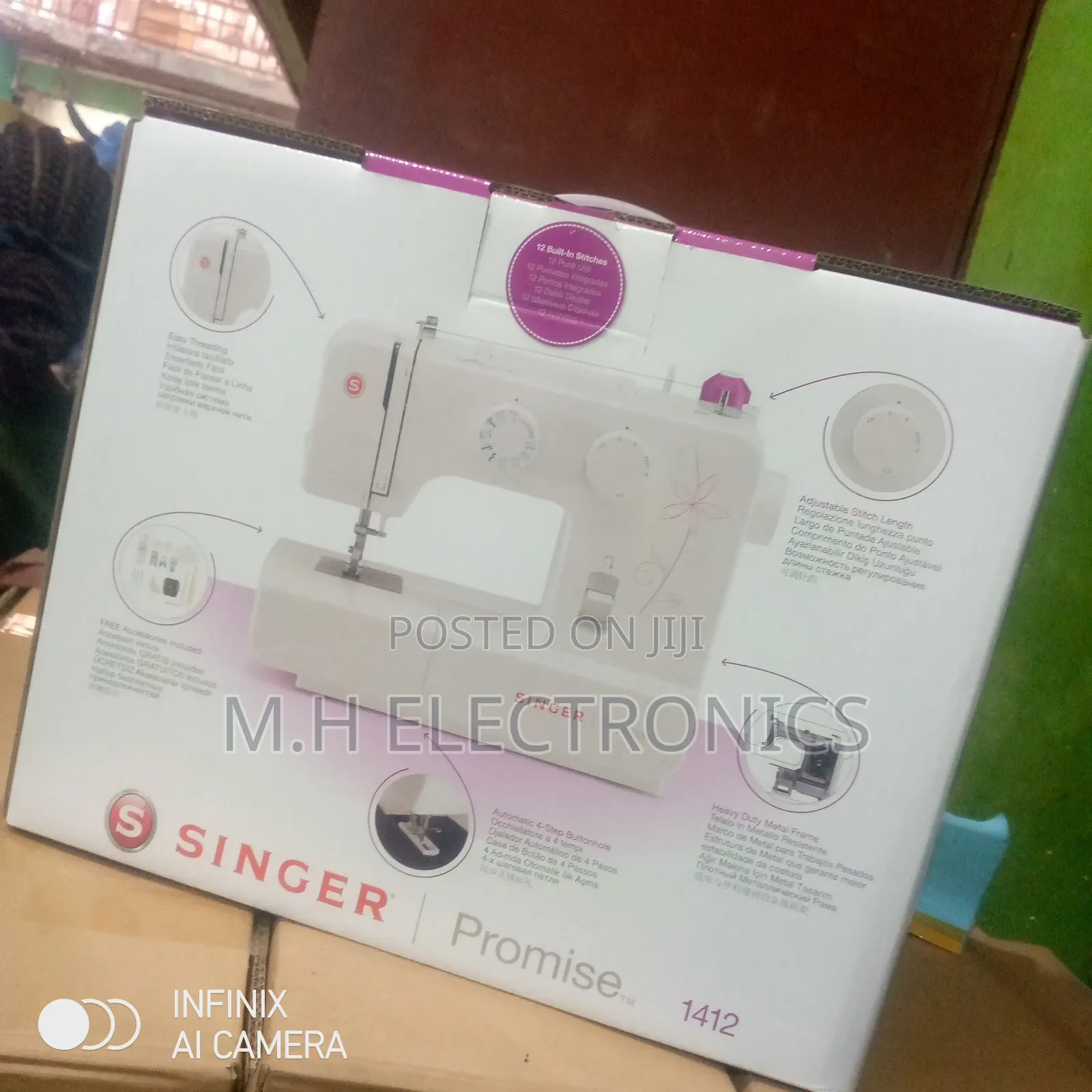 Brand New Electric Singer Wig Machine