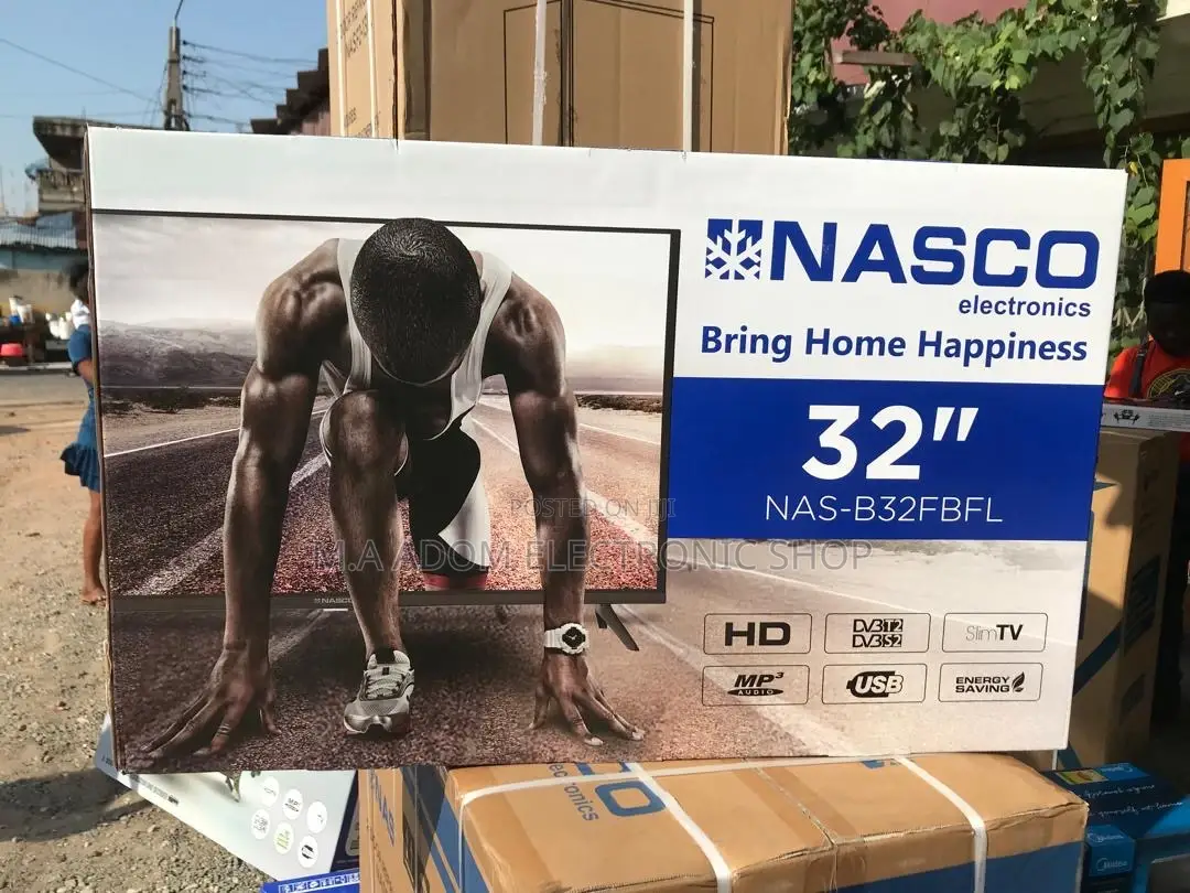 Nasco 32" LED TV: Immerse Yourself in Entertainment