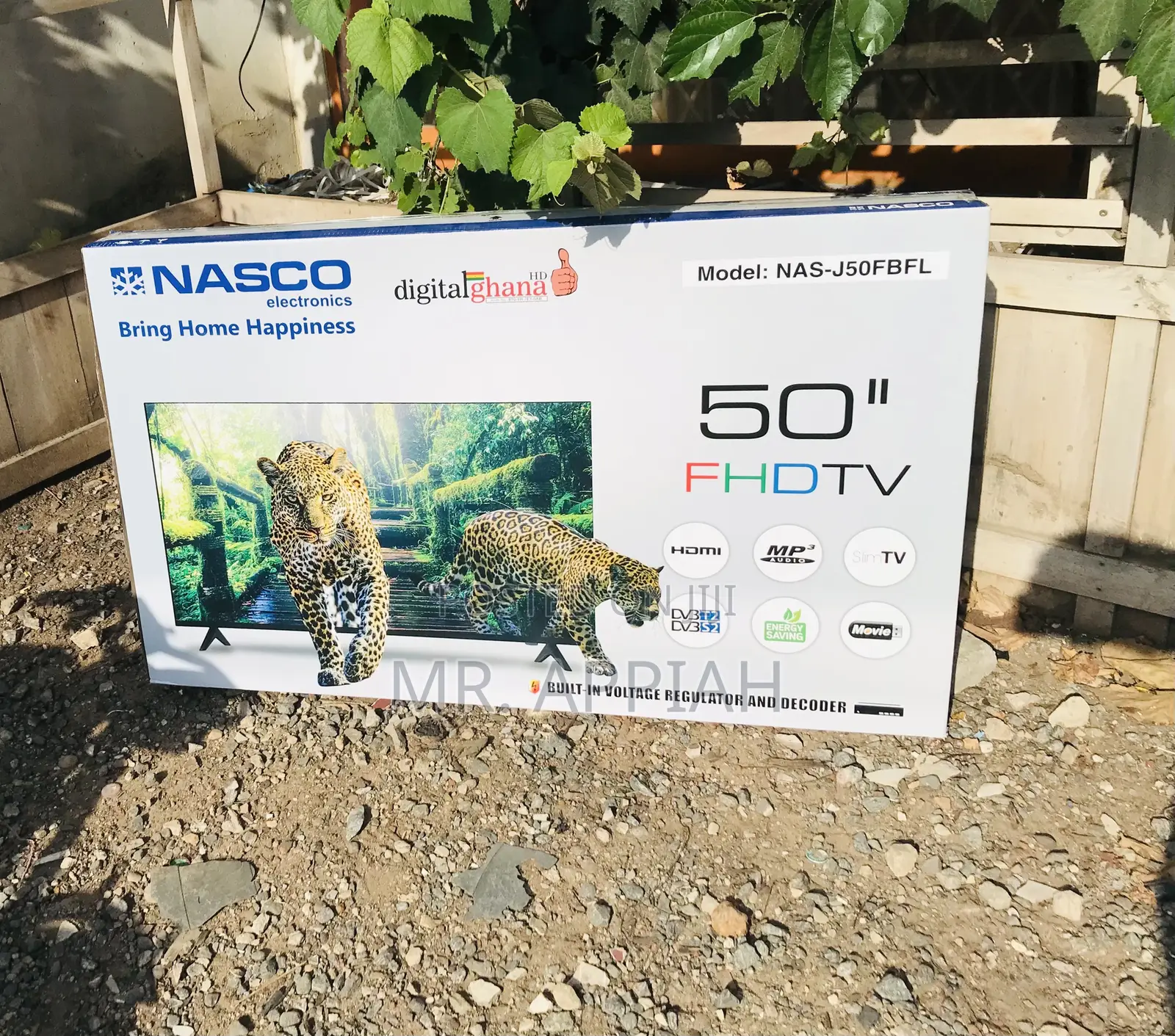 Order Authentic Nasco 50 Inch Full HD Satellite Tv(Black).