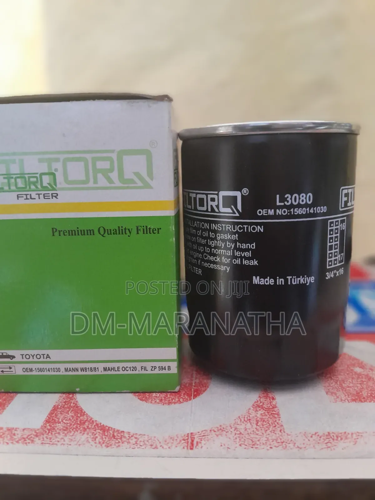 Oil Filter for Toyota Sequoia