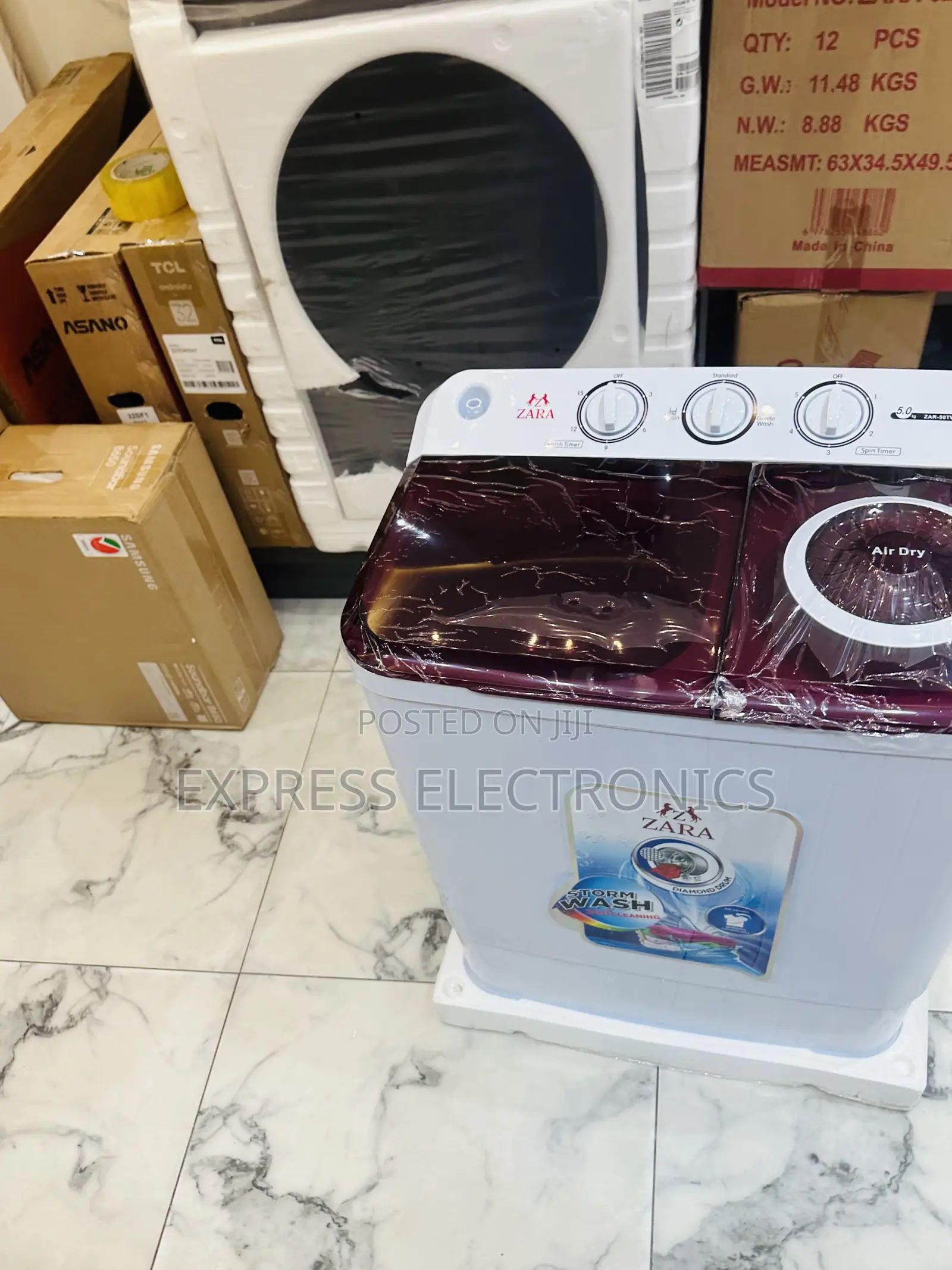 Zara 5kg 2 Basins Washing Topload