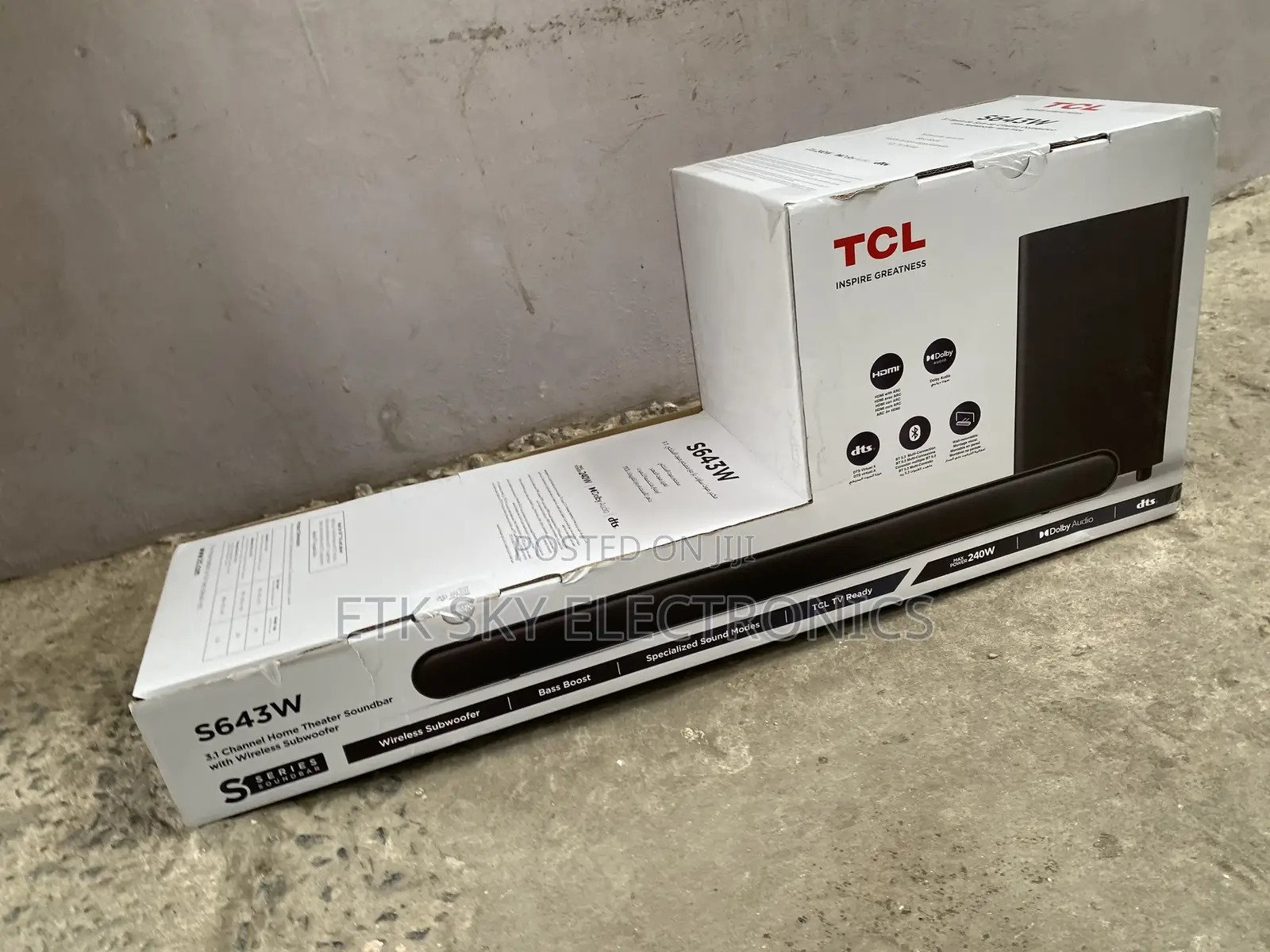 Immersing TCL S643w 240w Wireless Sound Oawazuqfabrzg !