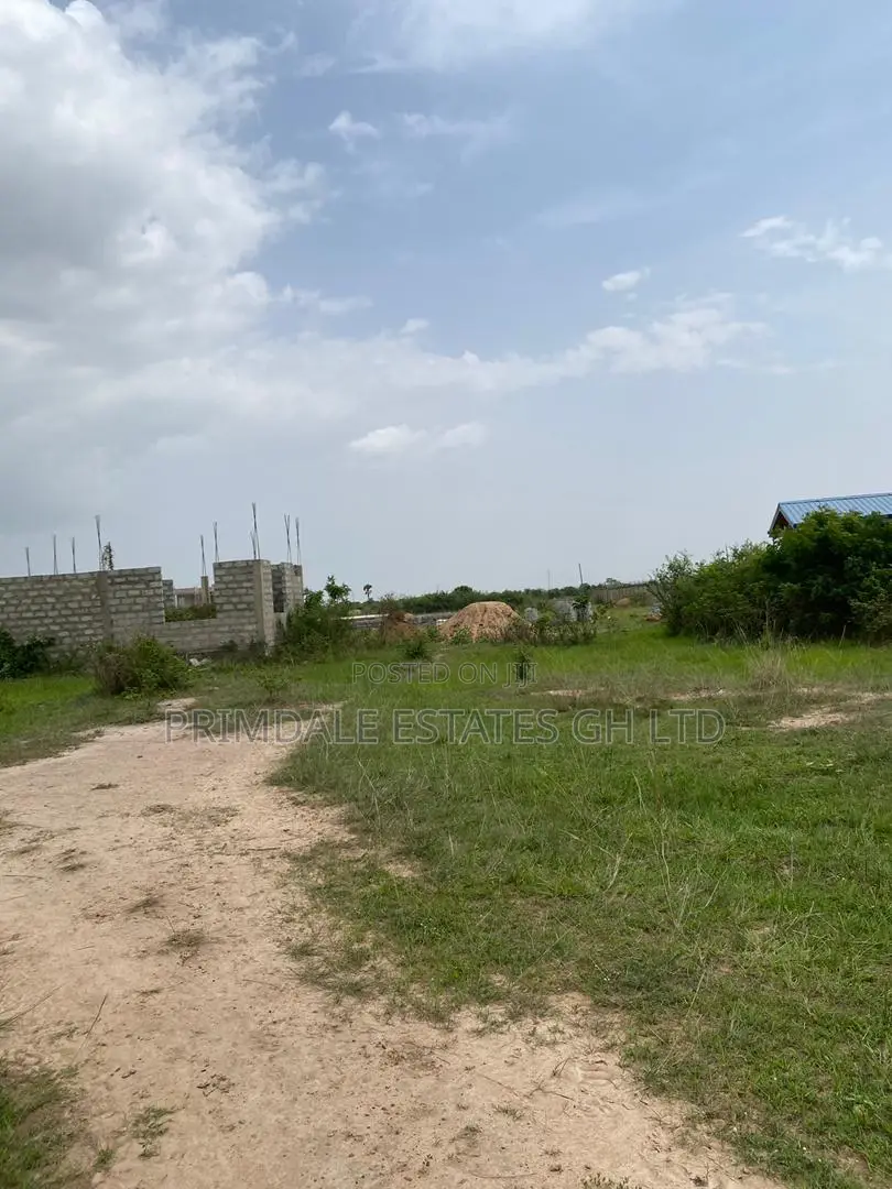 Titled Estate Well Demarcated Plots Afienya on Sale