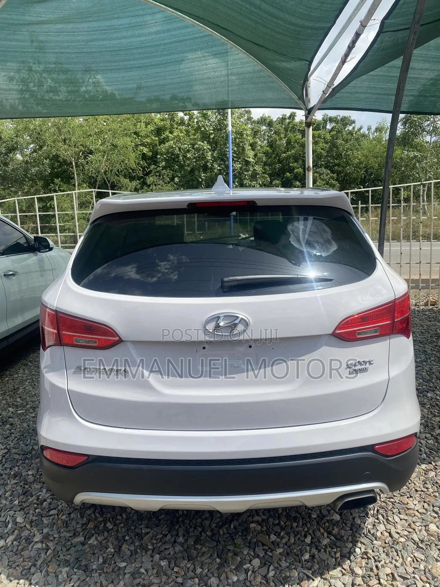 Hyundai Santa Fe 2014 White