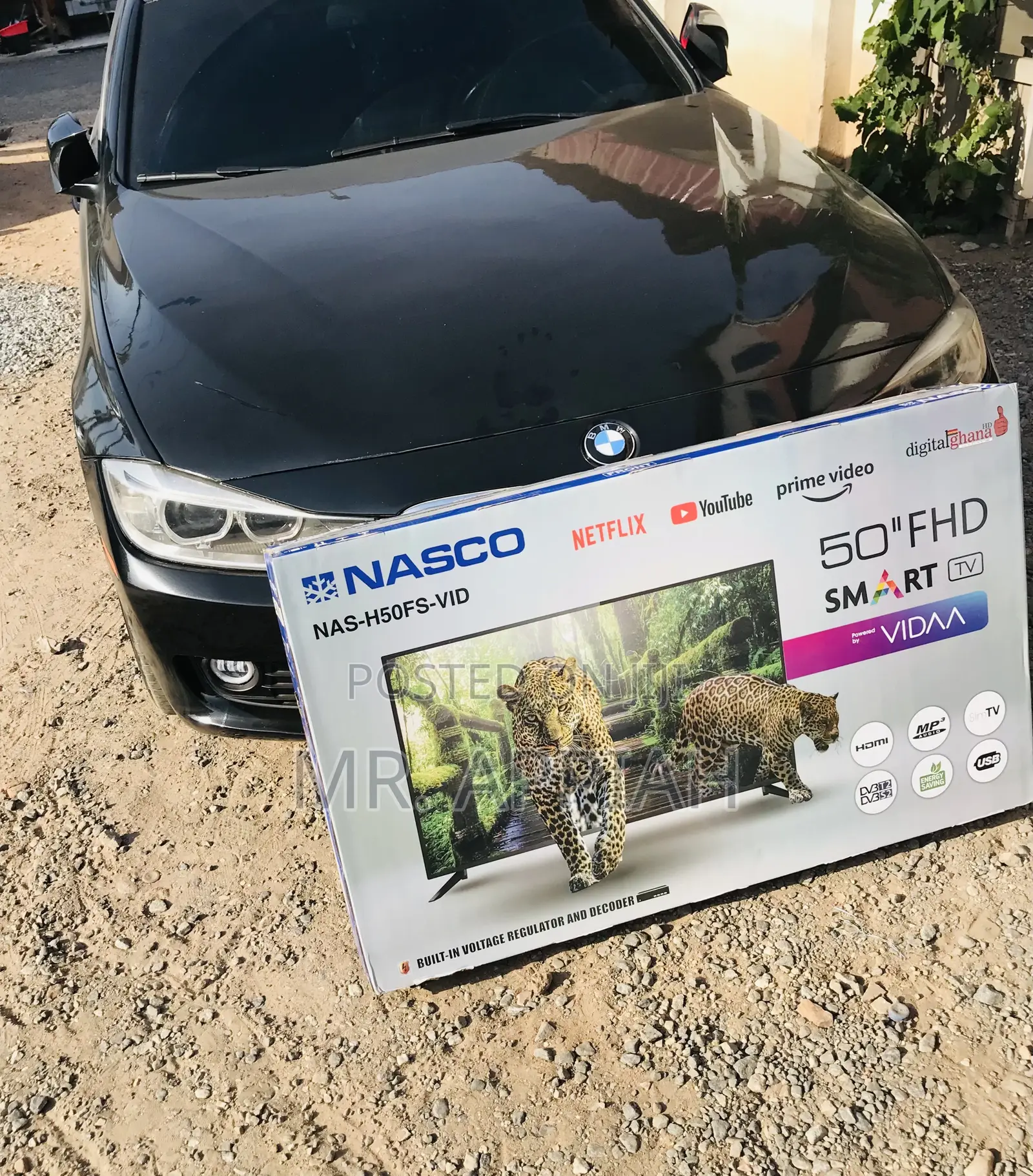Quality Nasco 50 Inch Full Hd Smart Android Television.