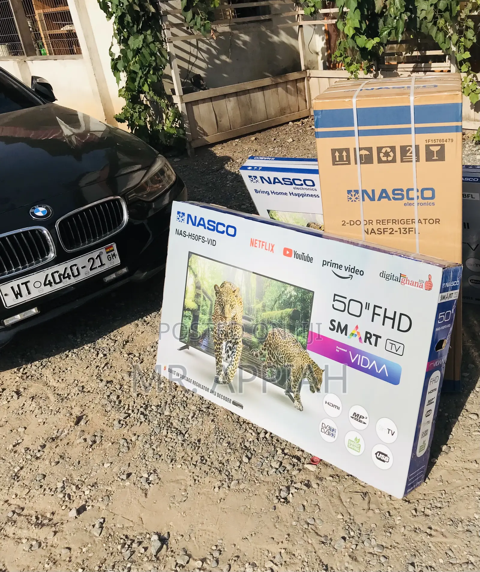 Order Unique Nasco 50 Inch Full HD Smart Android Tv.