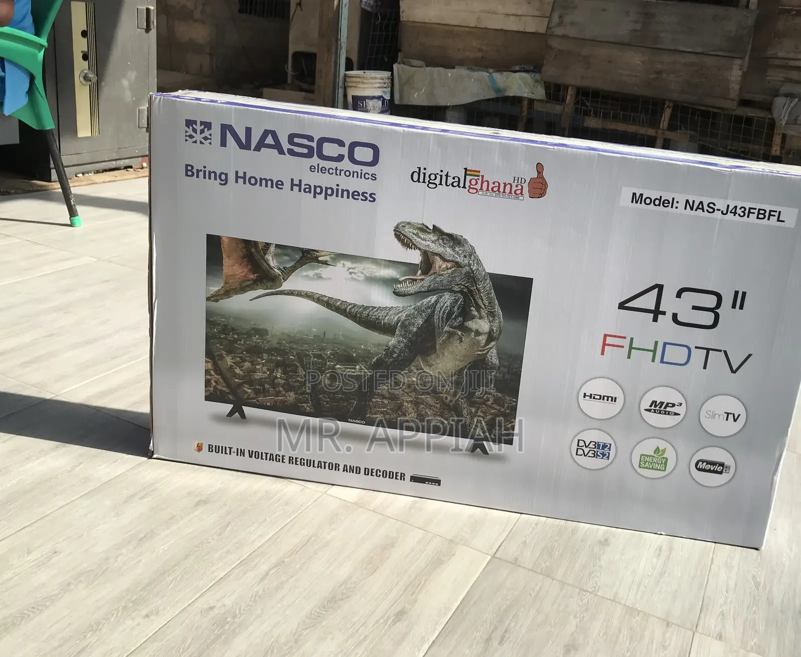 Choose Reliable Nasco 43” Satellite Electric Android Tv