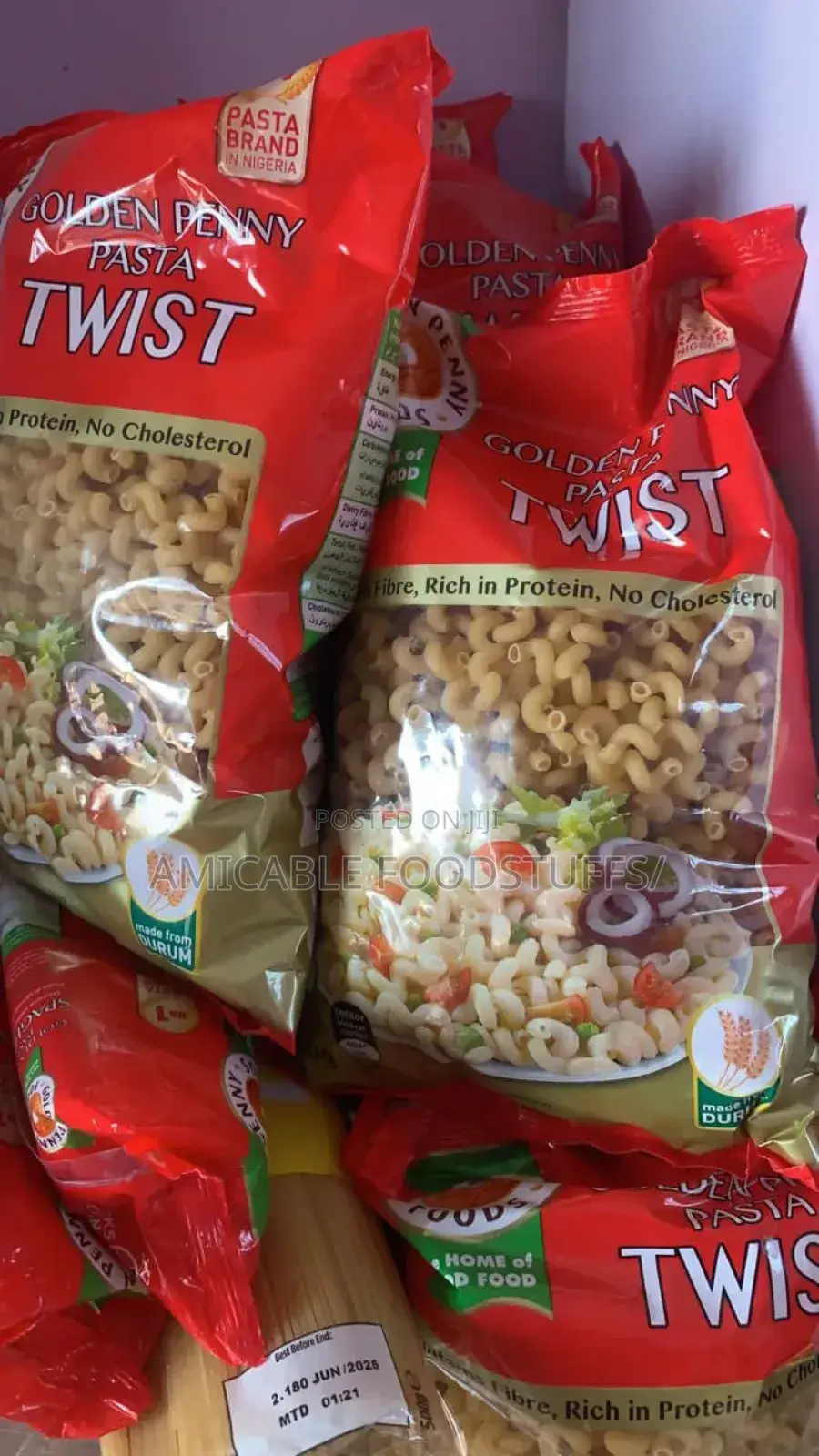 Golden Penny Pasta Twist