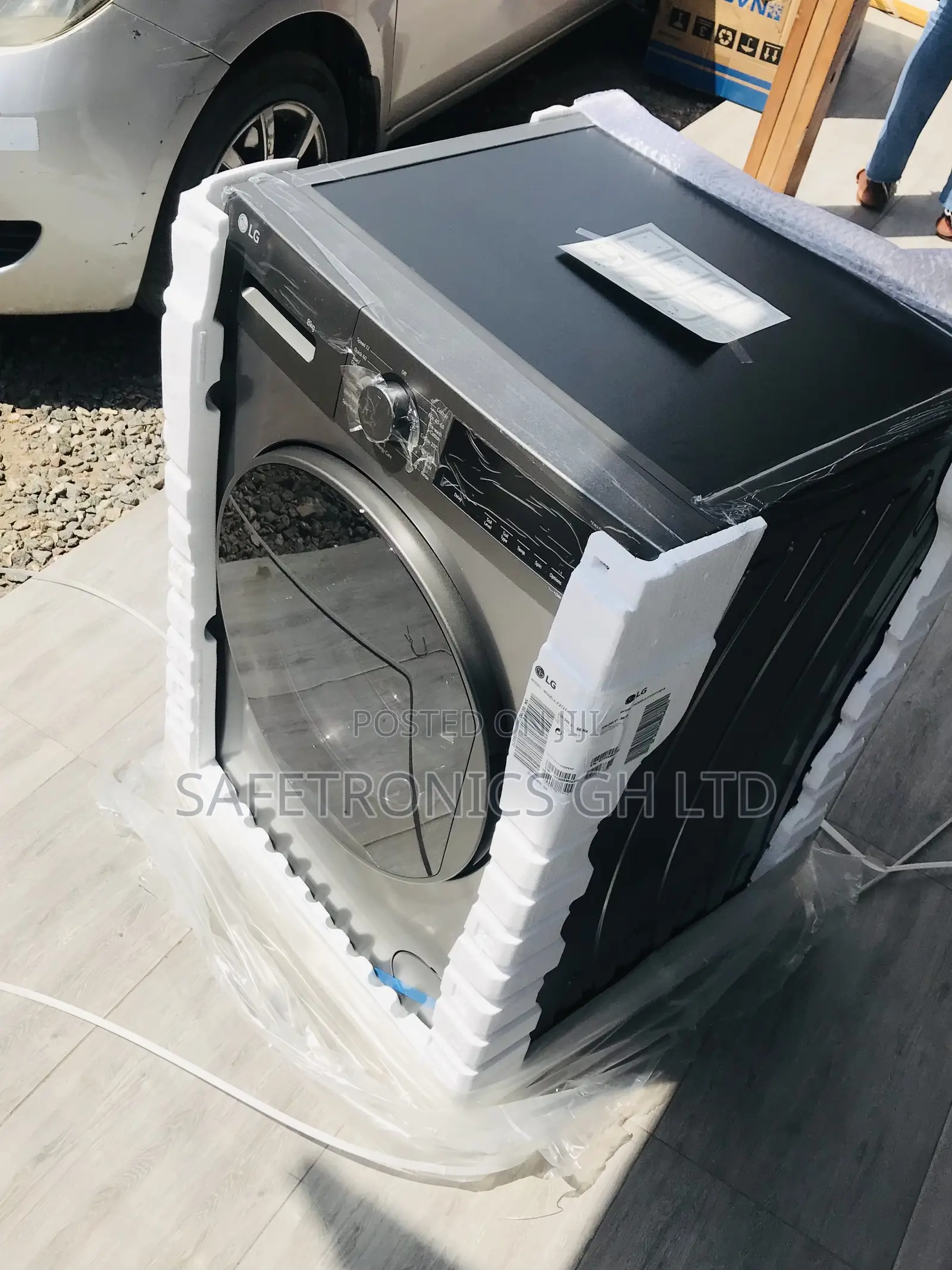 Affordable and Quality LG 8.0kg Frontload Washingmachine