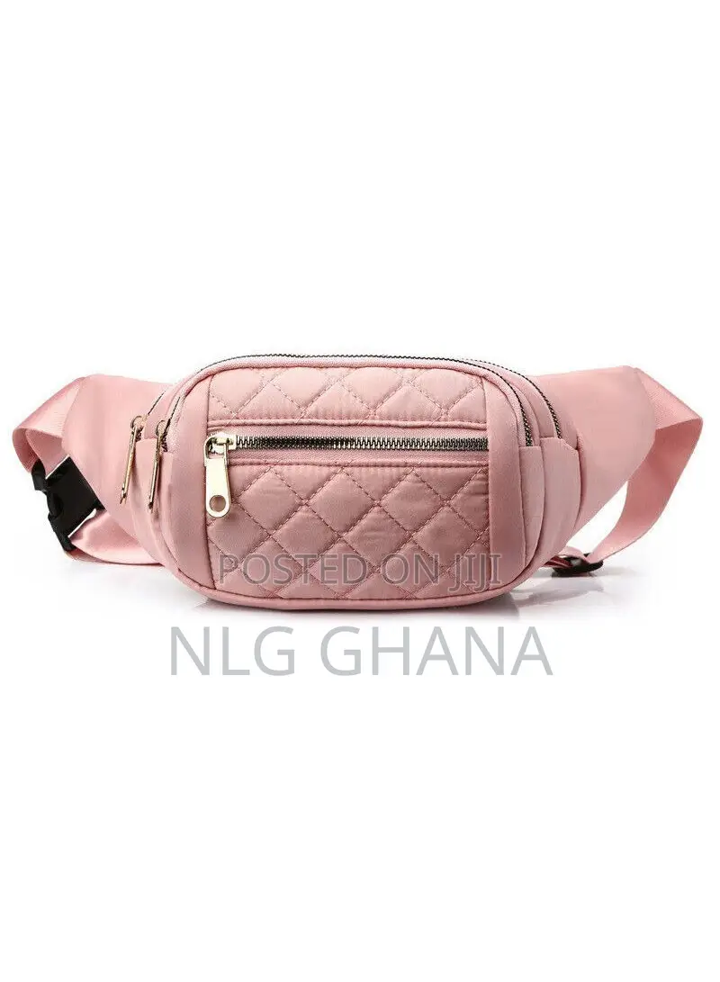 4 Compartments Women's Crossbody Antitheft Waist Bag for Spo