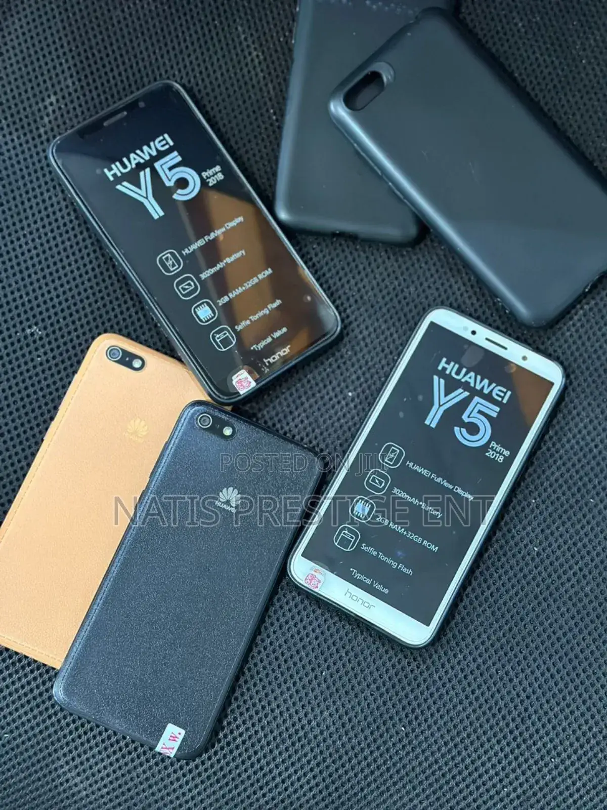 New Huawei Y5 Prime 2018 16 GB Black