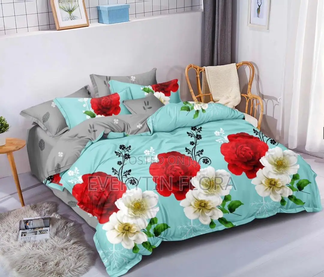 7 Pieces Bedsheet Set