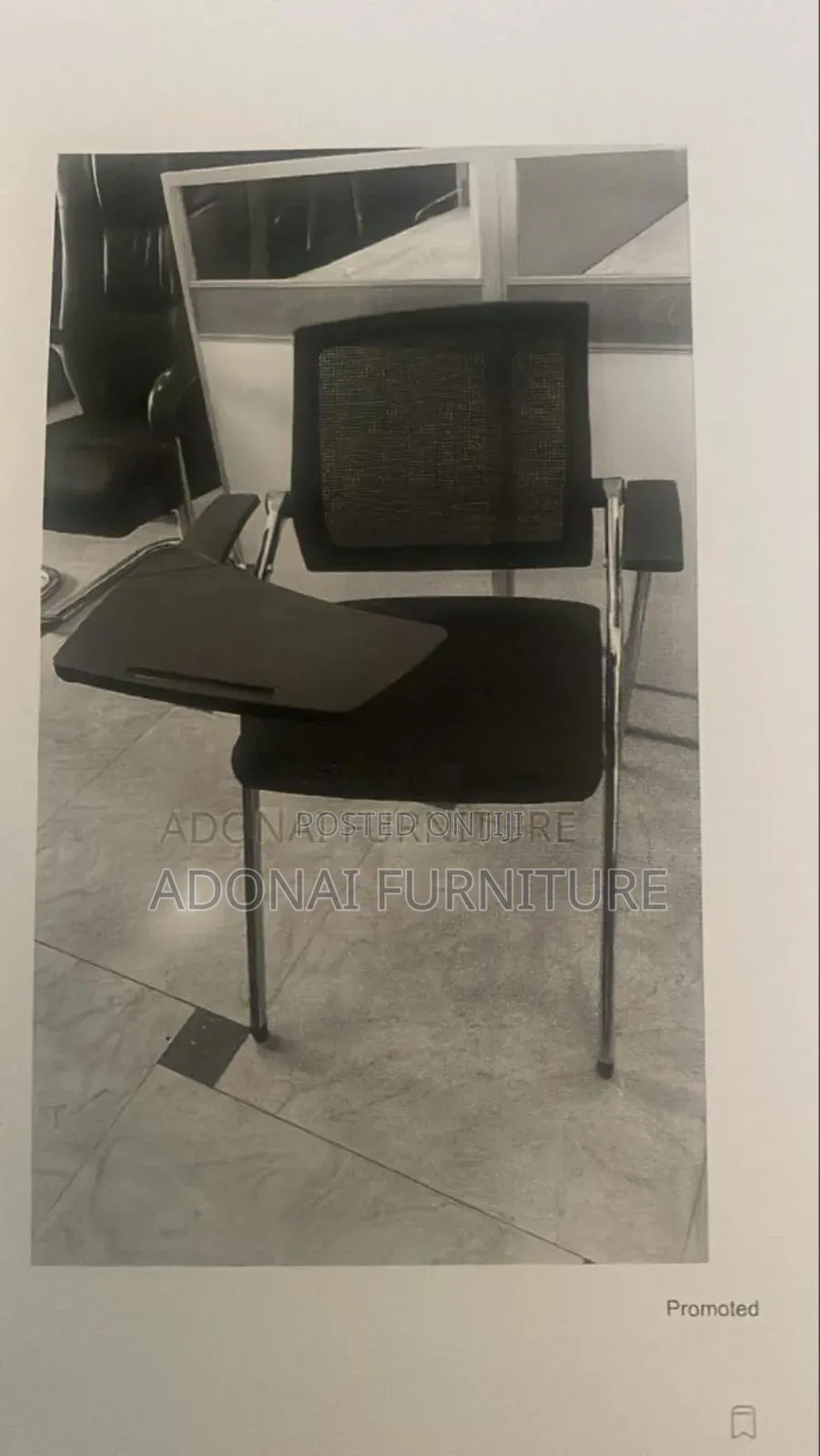 Study Chair With Tab